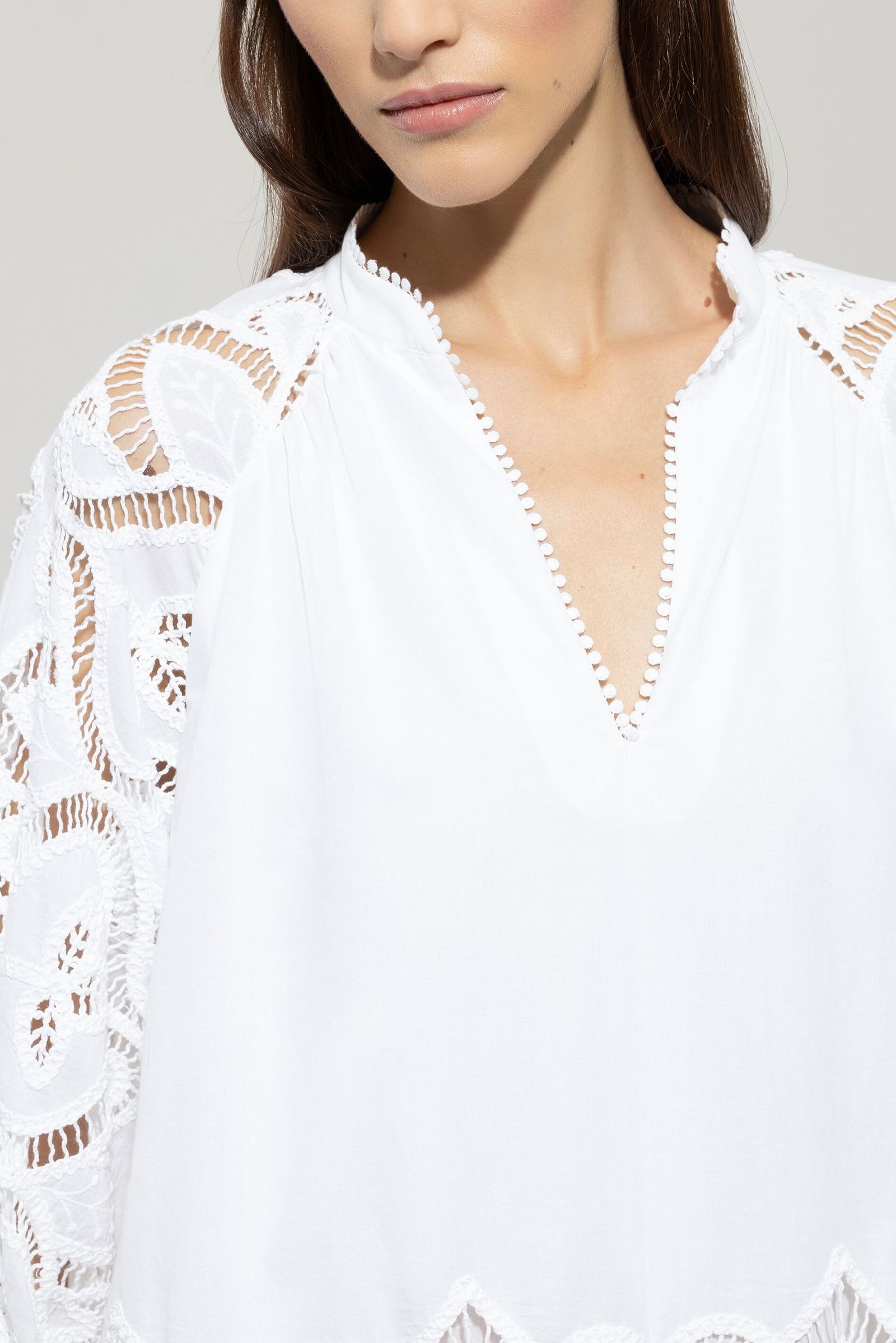 Luisa Cerano |  Luisa Cerano Sommerkleid  | 38 | white