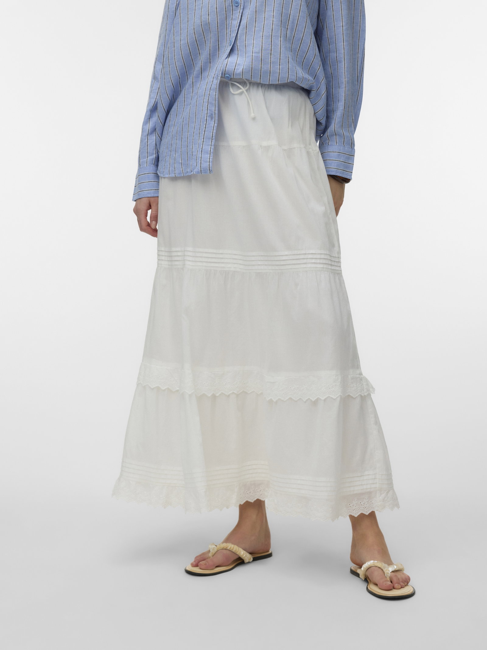 VMSANDY HW ANKLE SKIRT WVN, Snow White #5