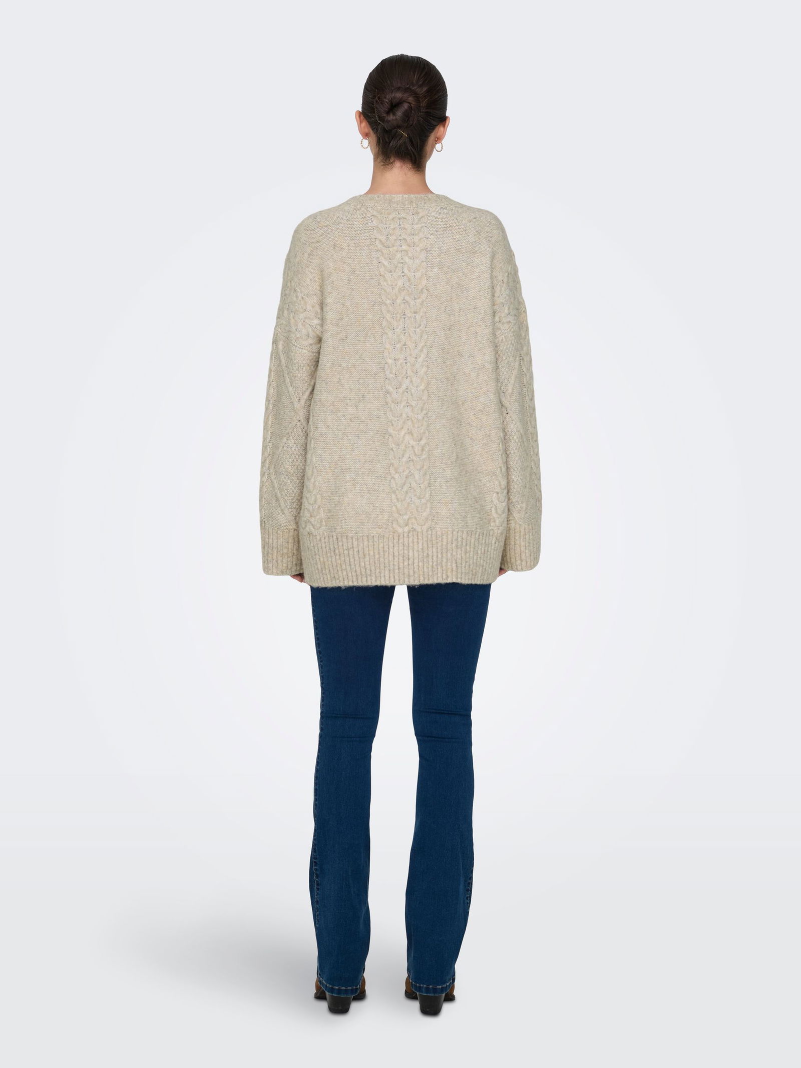 JDY |  JDYSILJA L/S LONG CABLE PULLOV. KNT NOOS | L
