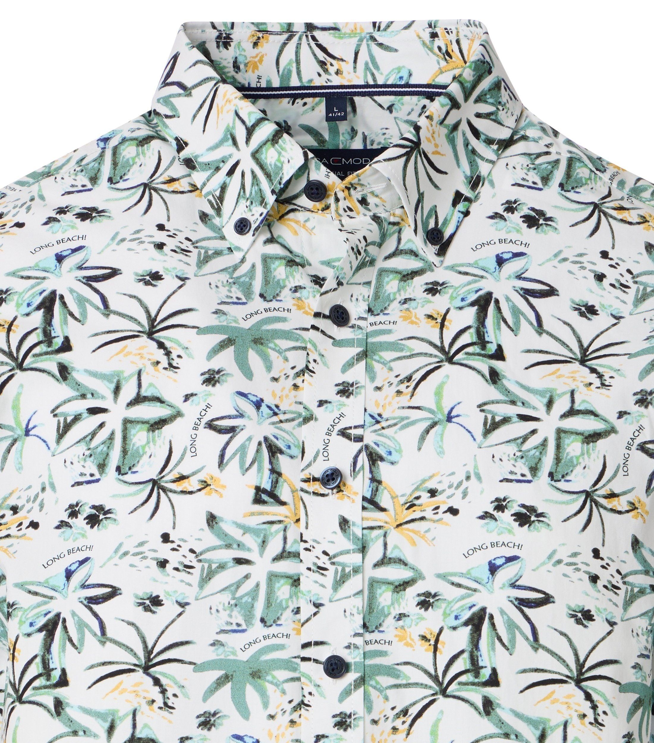 Casa Moda |  Freizeithemd Kurzarm | XXL | aqua bis petrol