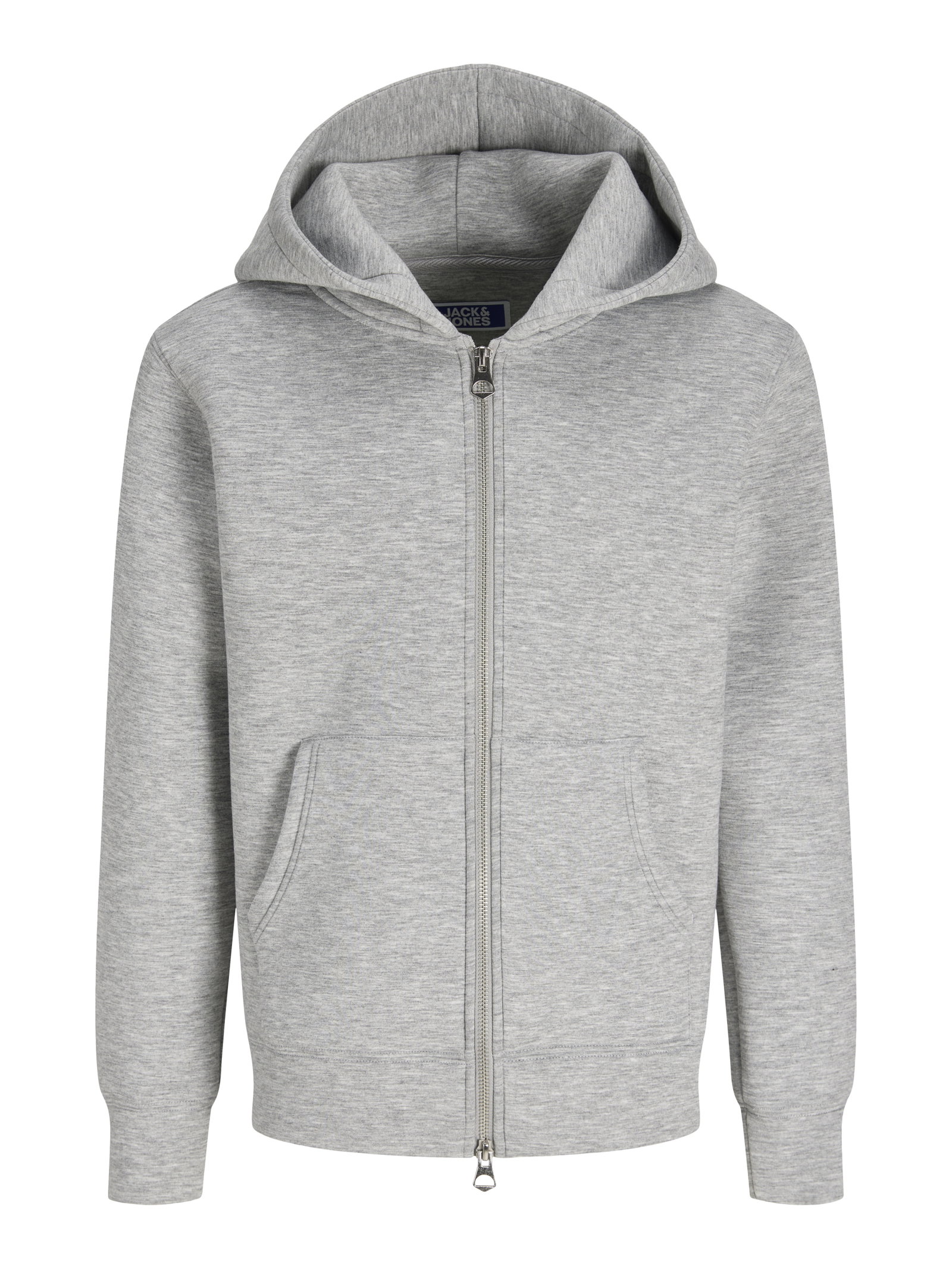 JCOLEGACY SWEAT SCUBA ZIP HOOD NOOS, Light Grey Melange #1