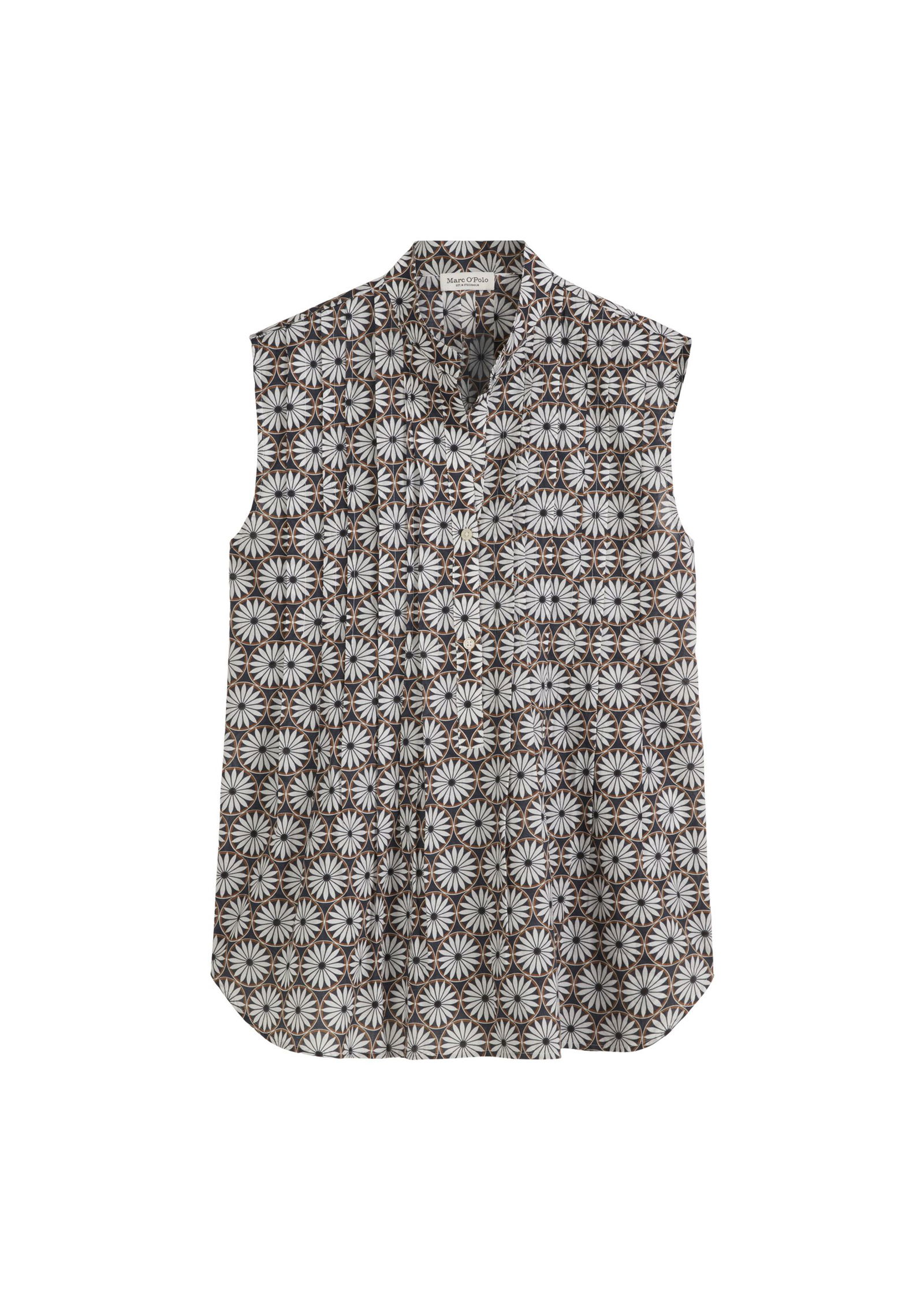 5fd29b1606a318338088820ffbe407e3 Marc O´Polo | Marc O´Polo Blusen Sleeveless | 44 | multi/muted blue