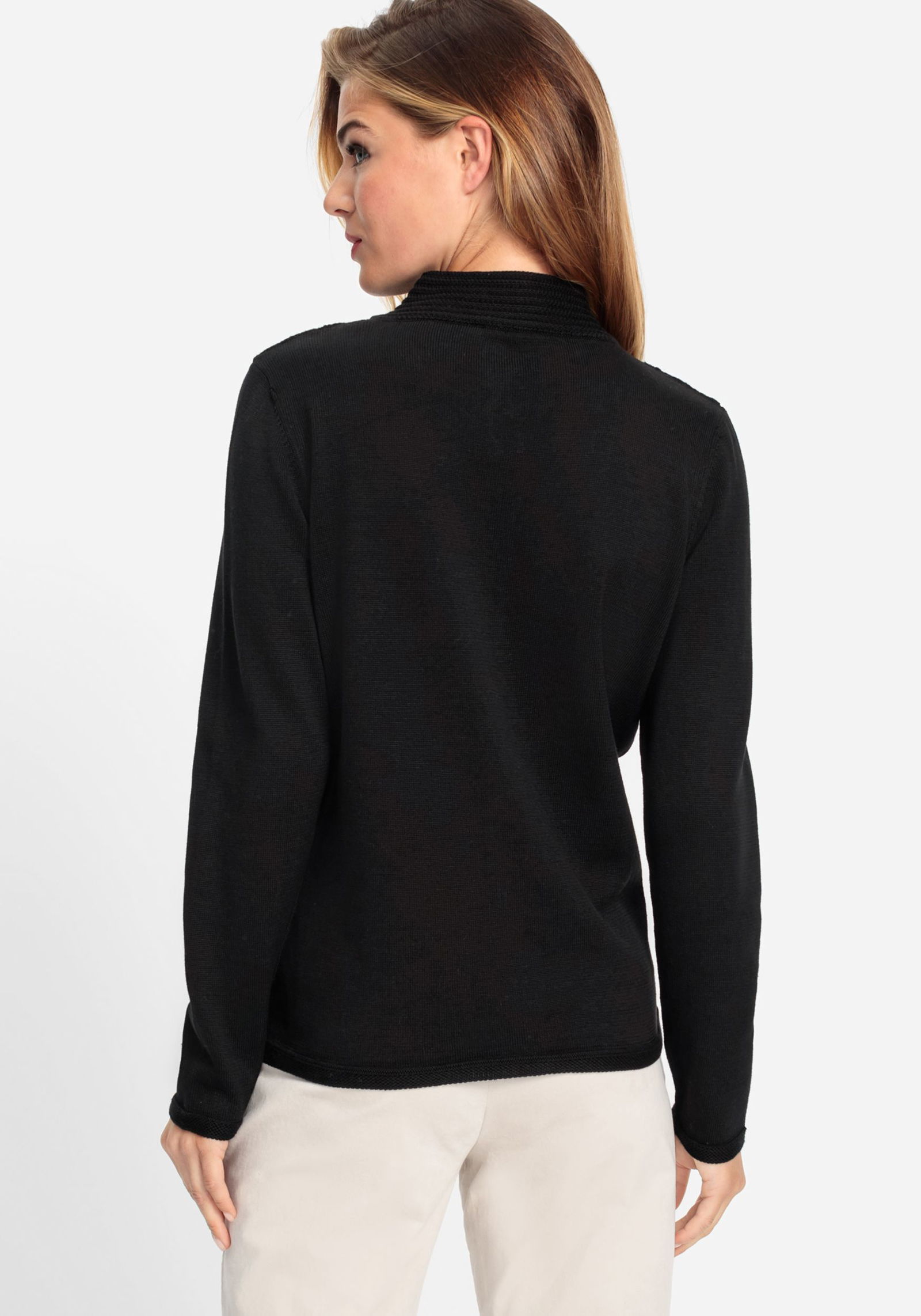 Olsen |  Olsen Strickjacke | Cardigan  | 46 | black