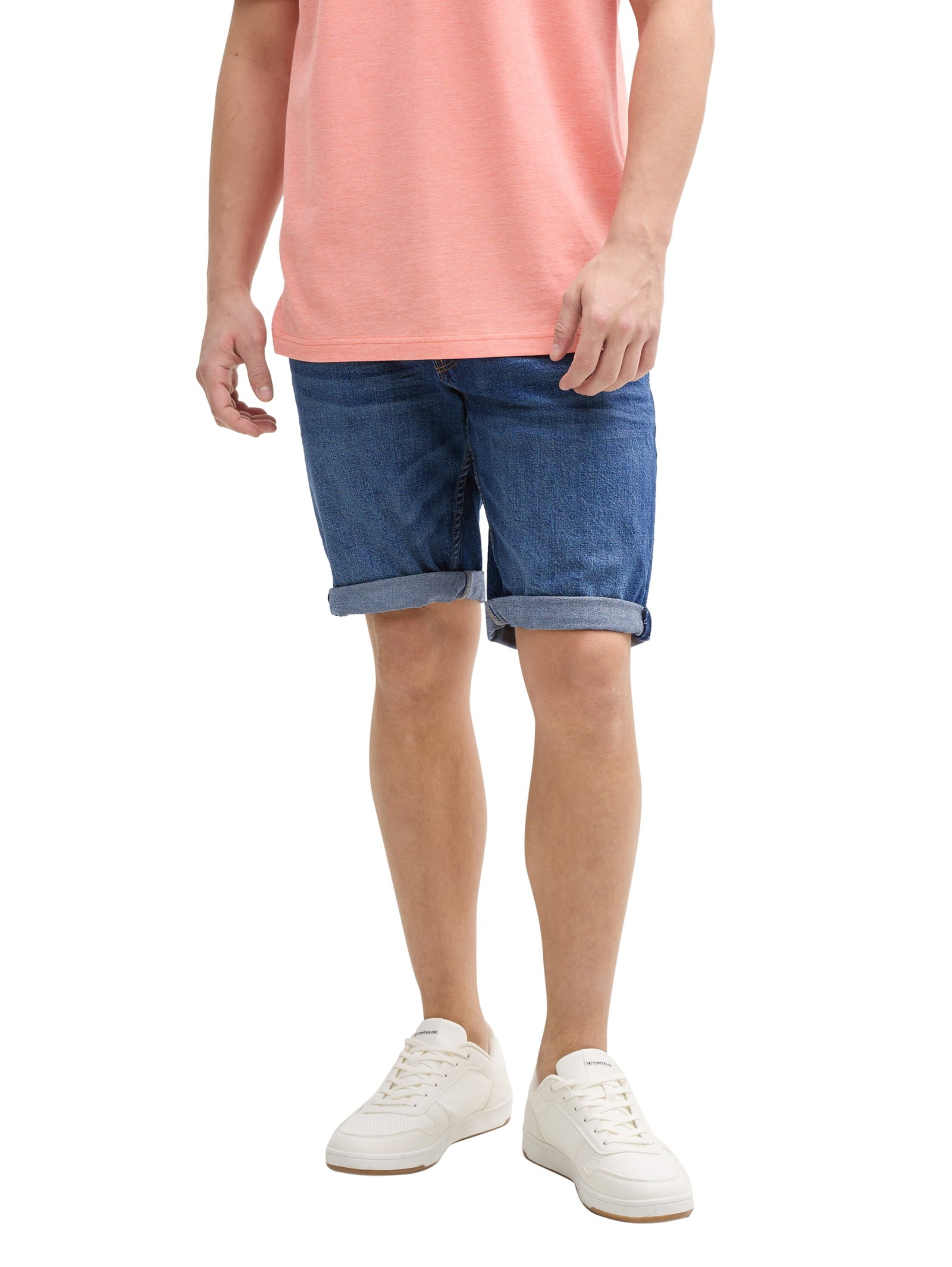 TTPIERS SLIM shorts, Used Dark Stone Blue Denim #2