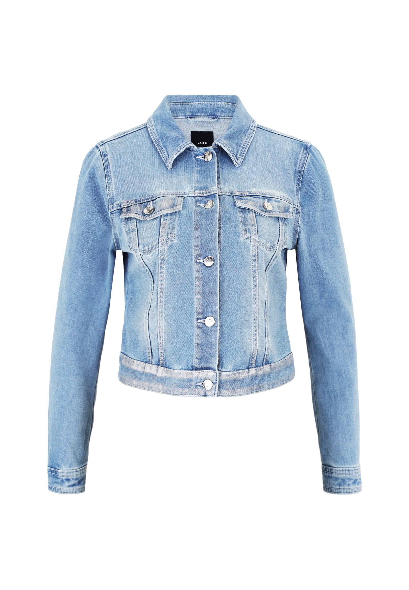 cb2761a97953b56f4cb28041e83867d2 Zero |  Zero Longblazer  | 42 | light blue denim