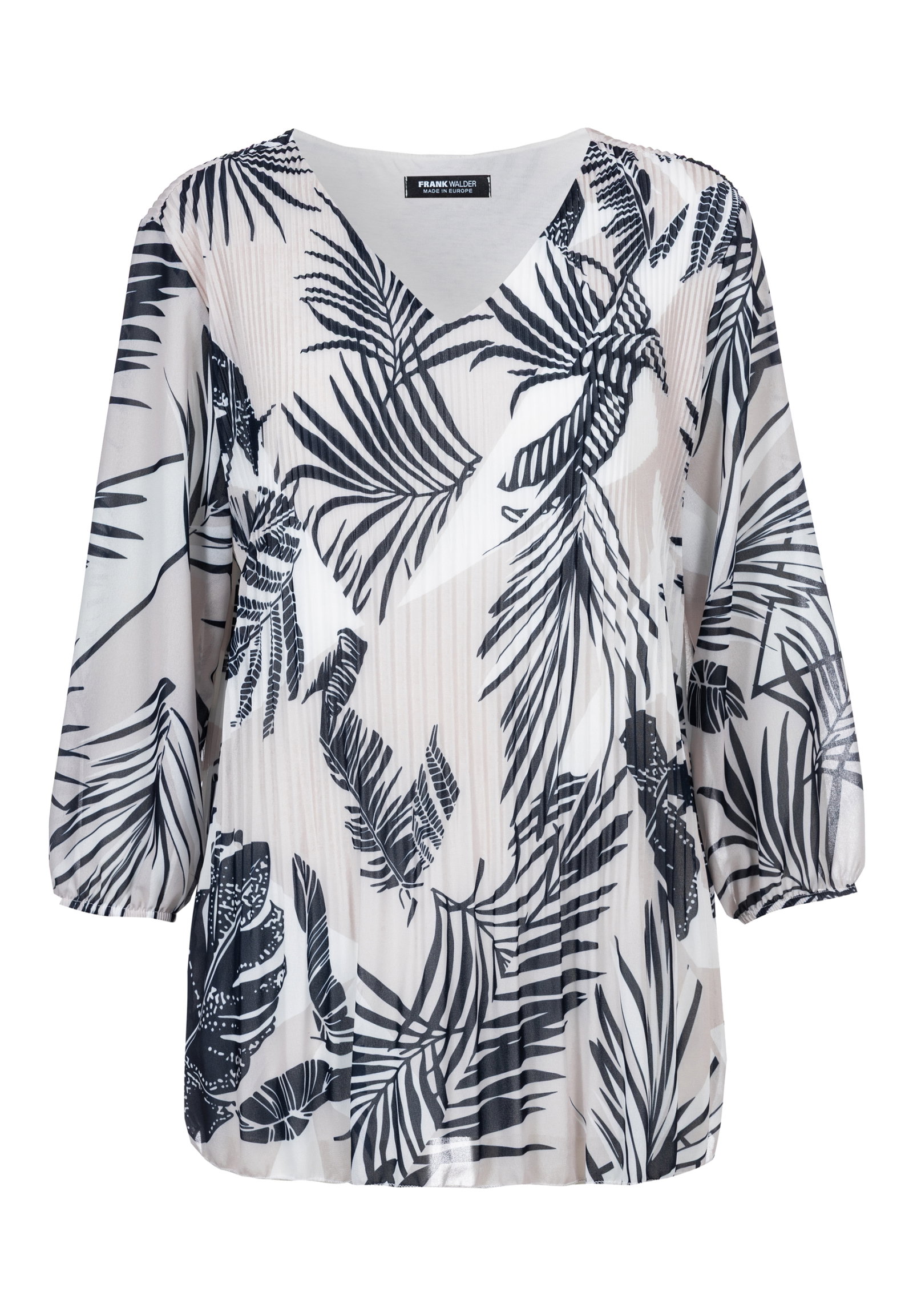 Frank Walder Druckbluse #1