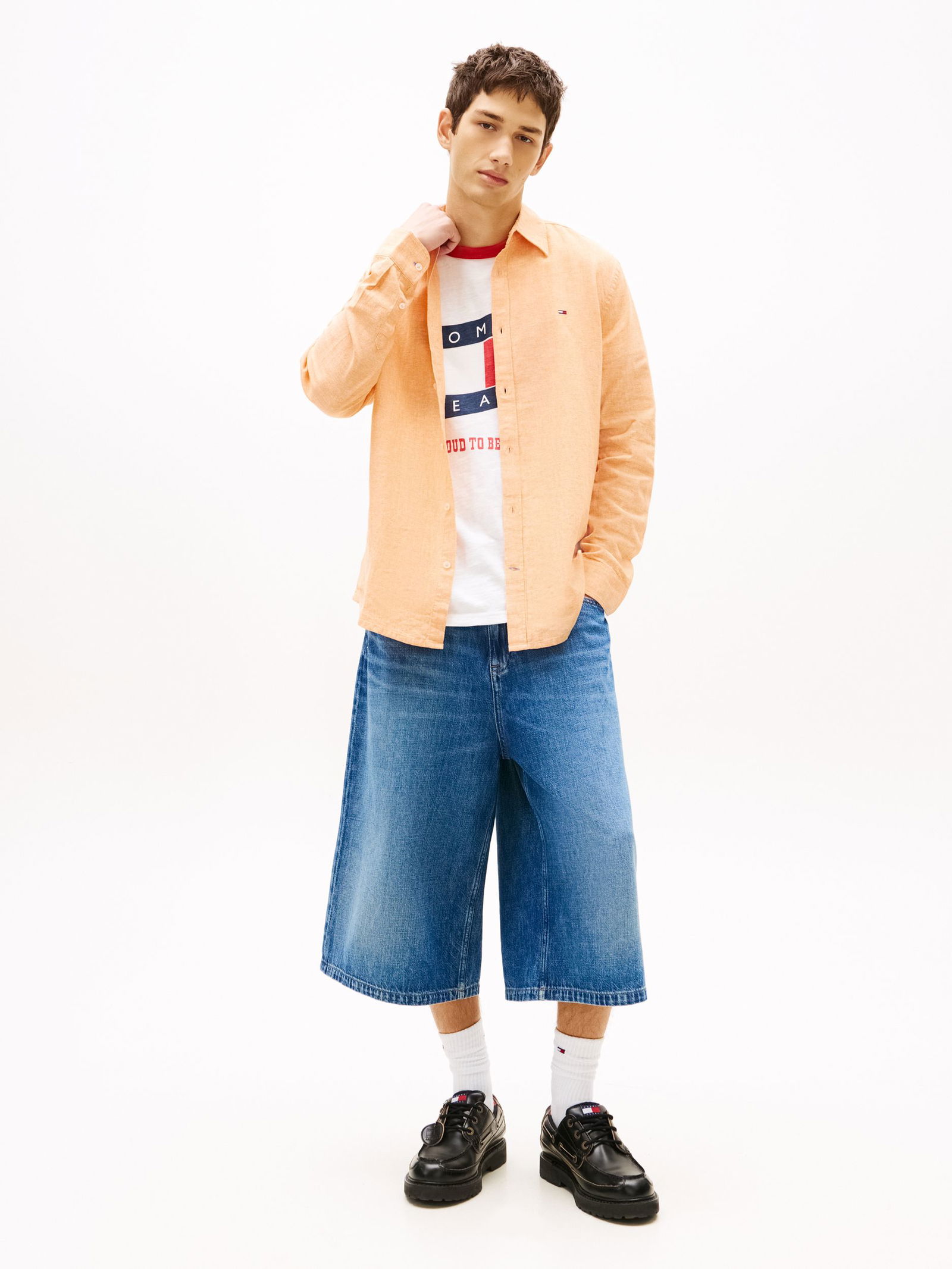 Tommy Jeans |  Tommy Jeans Hemd Super Slim Fit  | XL