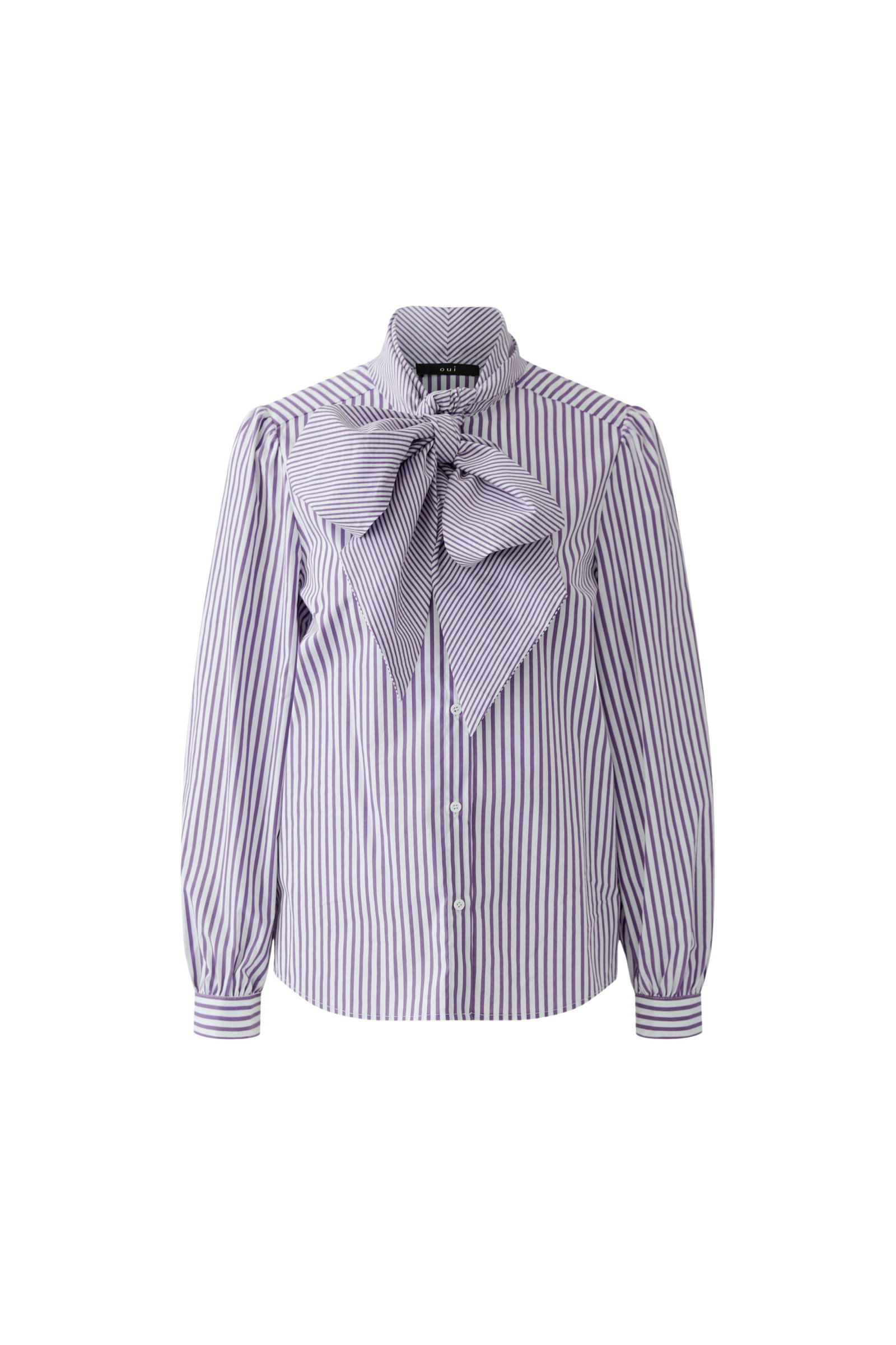 Bluse, white violett #8