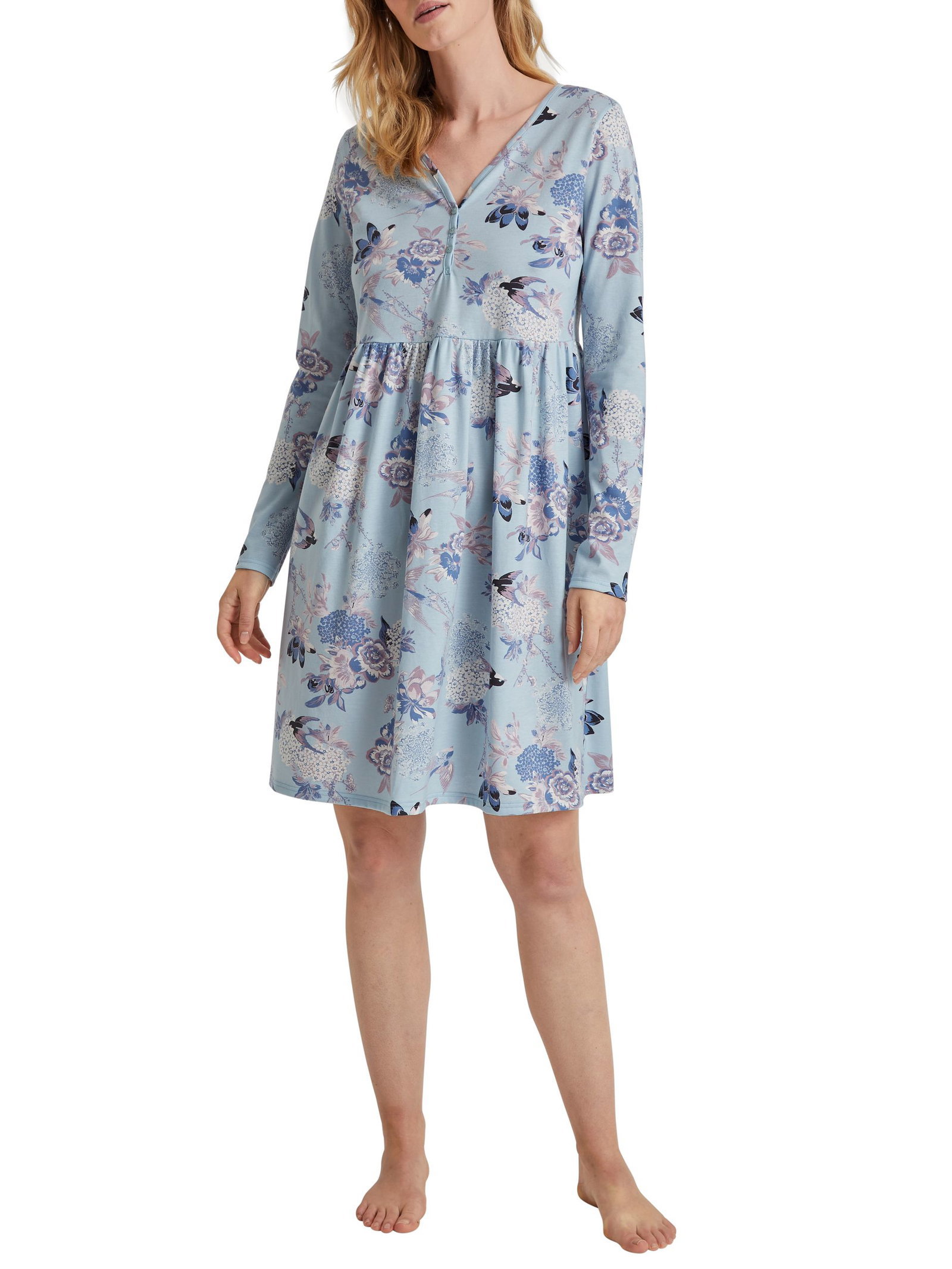 Calida Nachtkleid blau #5