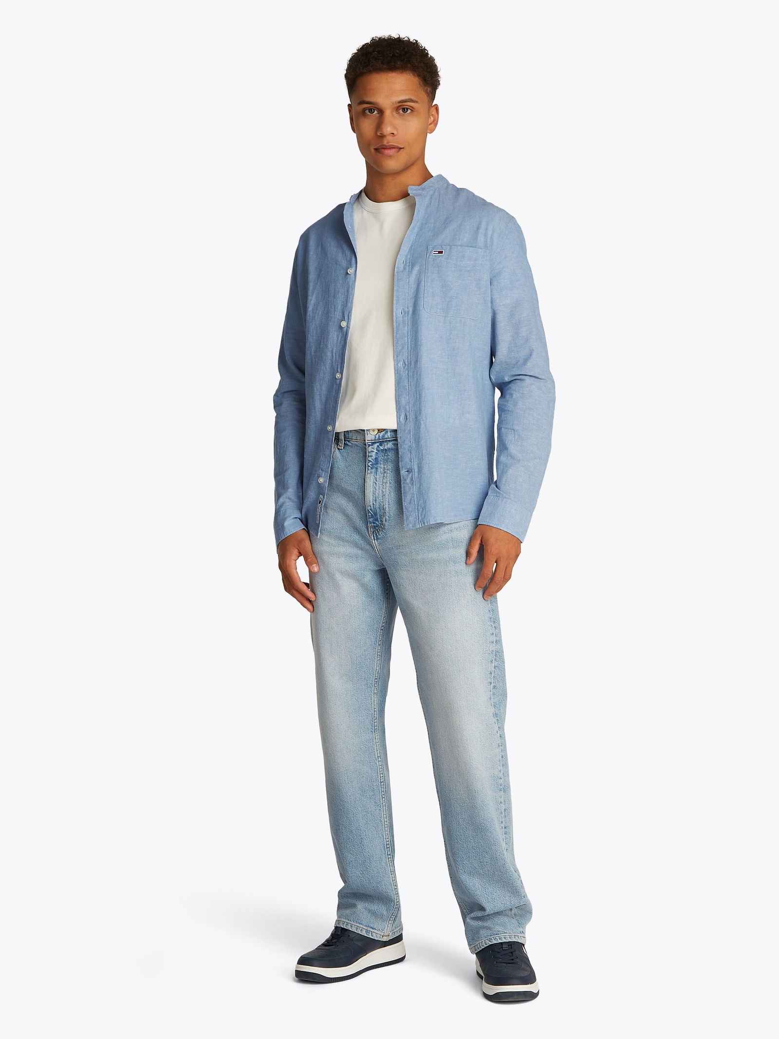 Tommy Jeans |  Tommy Jeans Hemd Super Slim Fit  | XXL | DY6