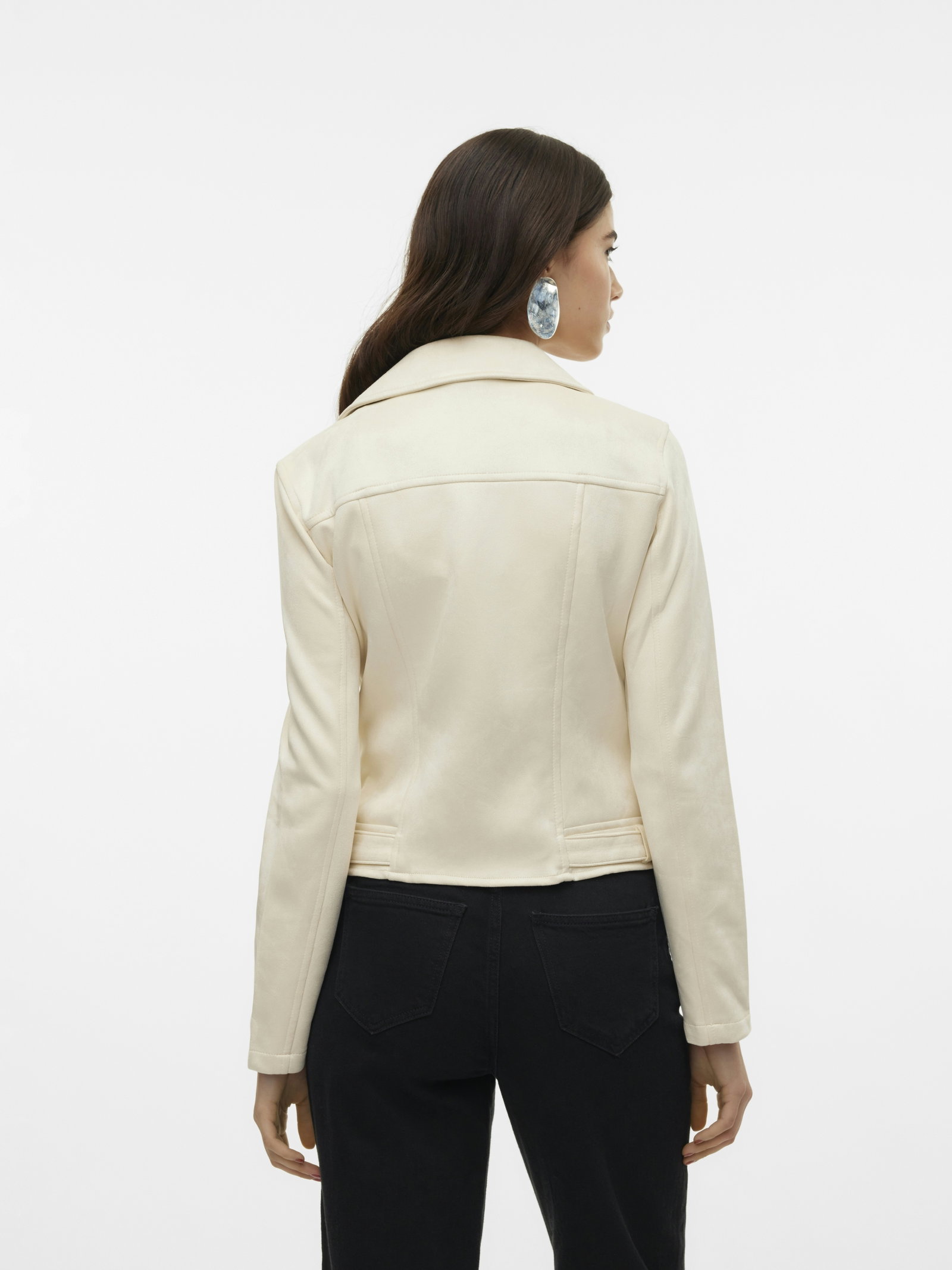 VMJOSE SHORT FAUX SUEDE JACKET GA N, Birch #3