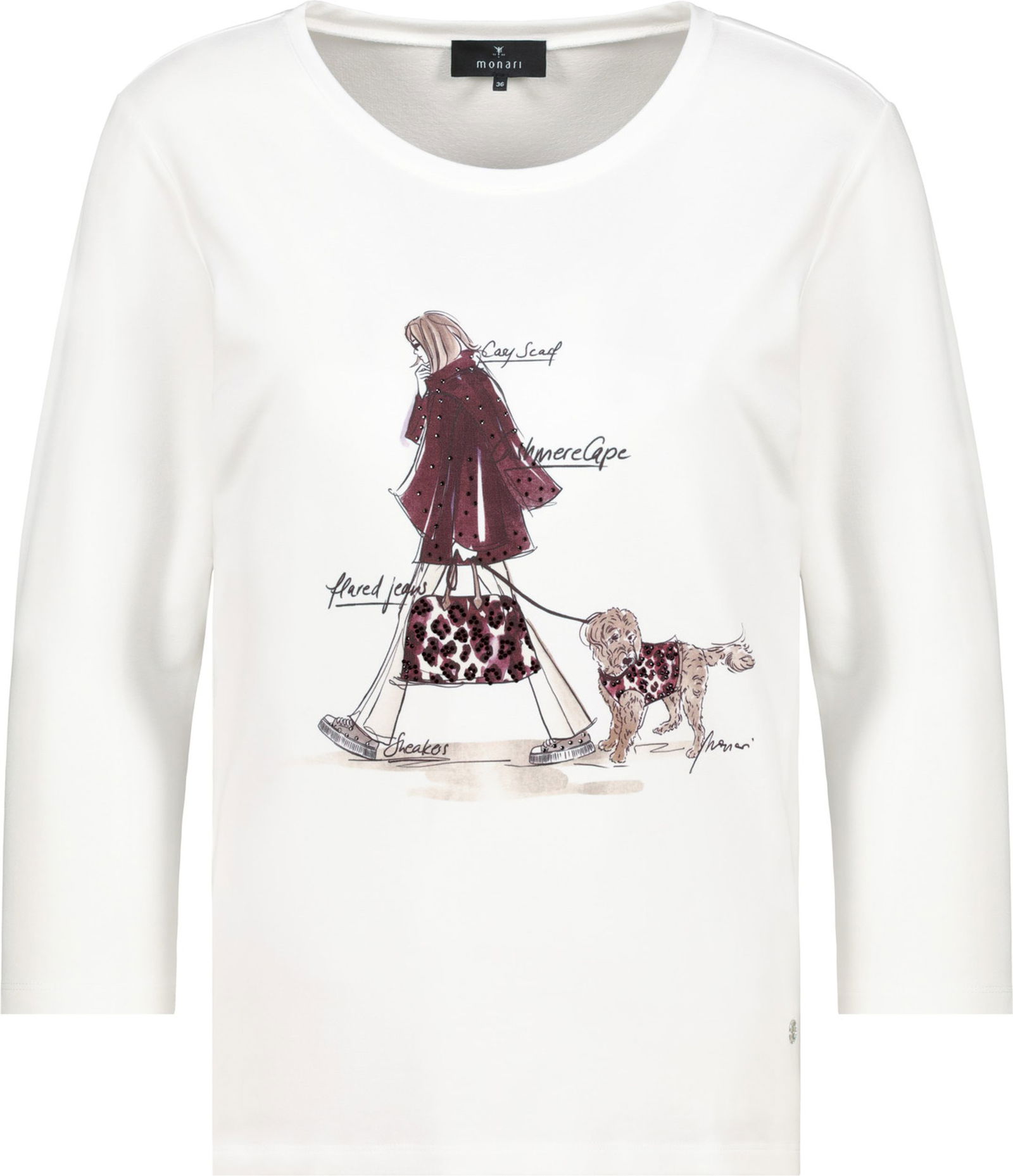 Monari | Monari Longsleeve | 38 | off-white