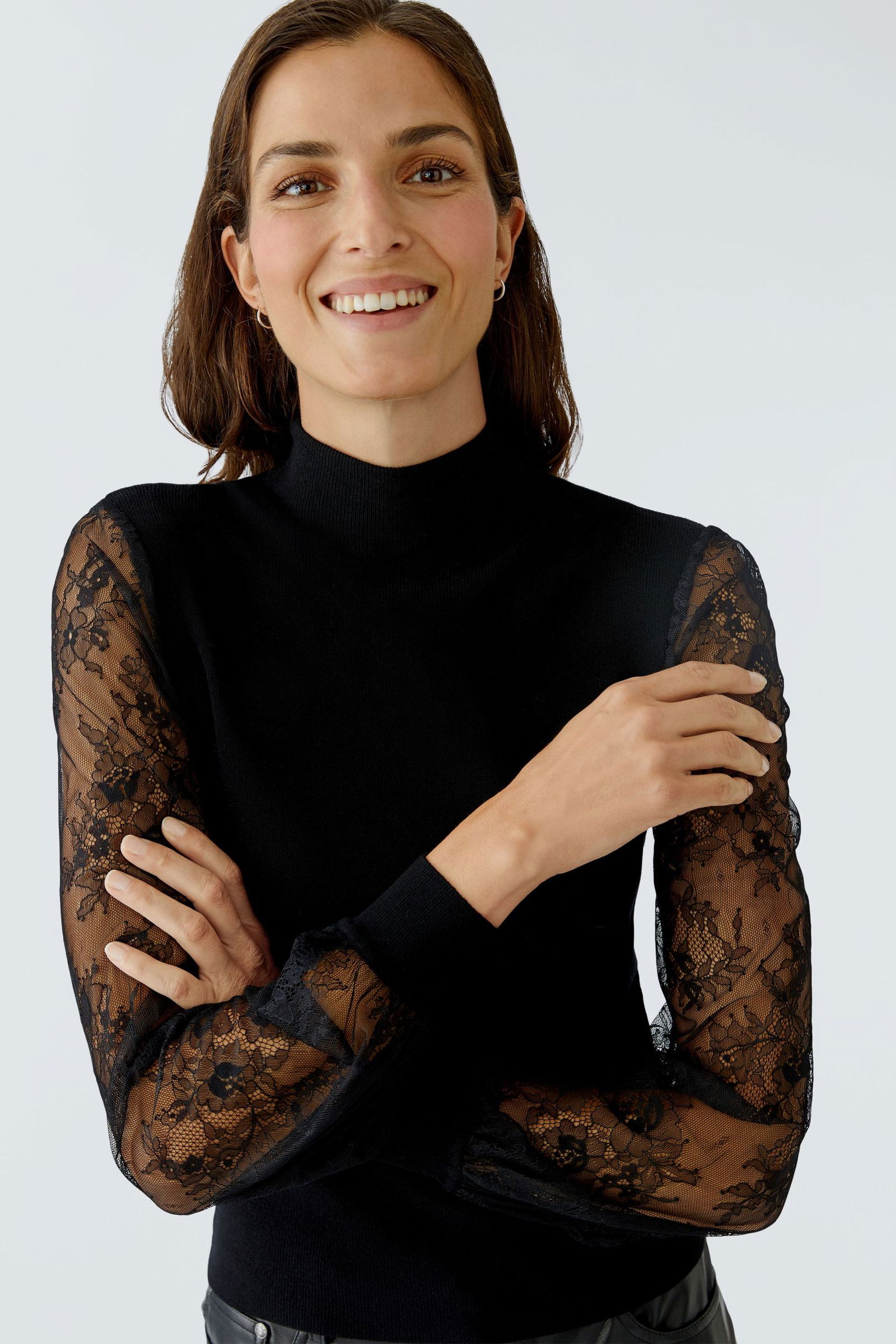 Oui | Oui Pullover | 40 | black