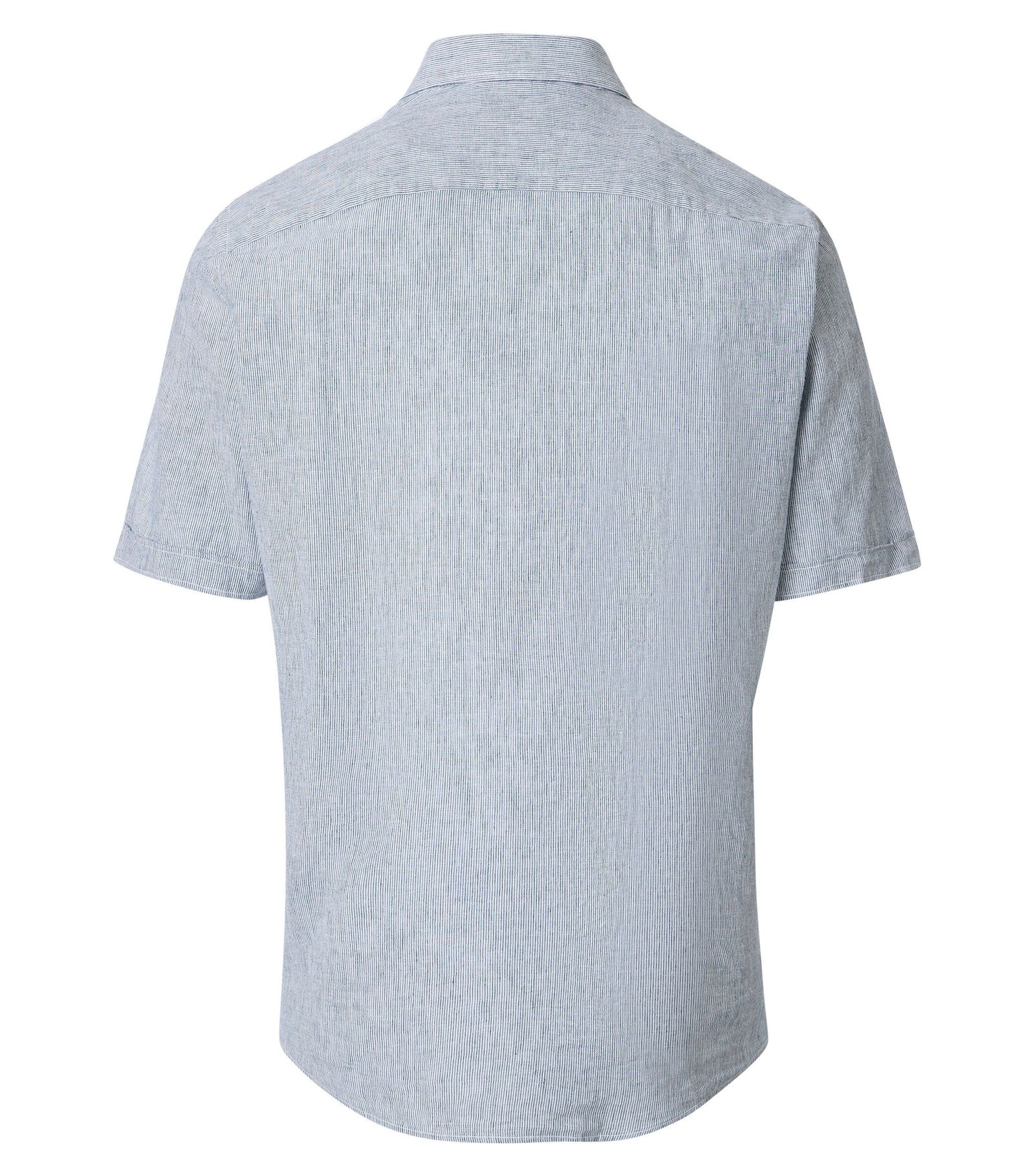 Casa Moda |  Leinenhemd Kurzarm | M | blau