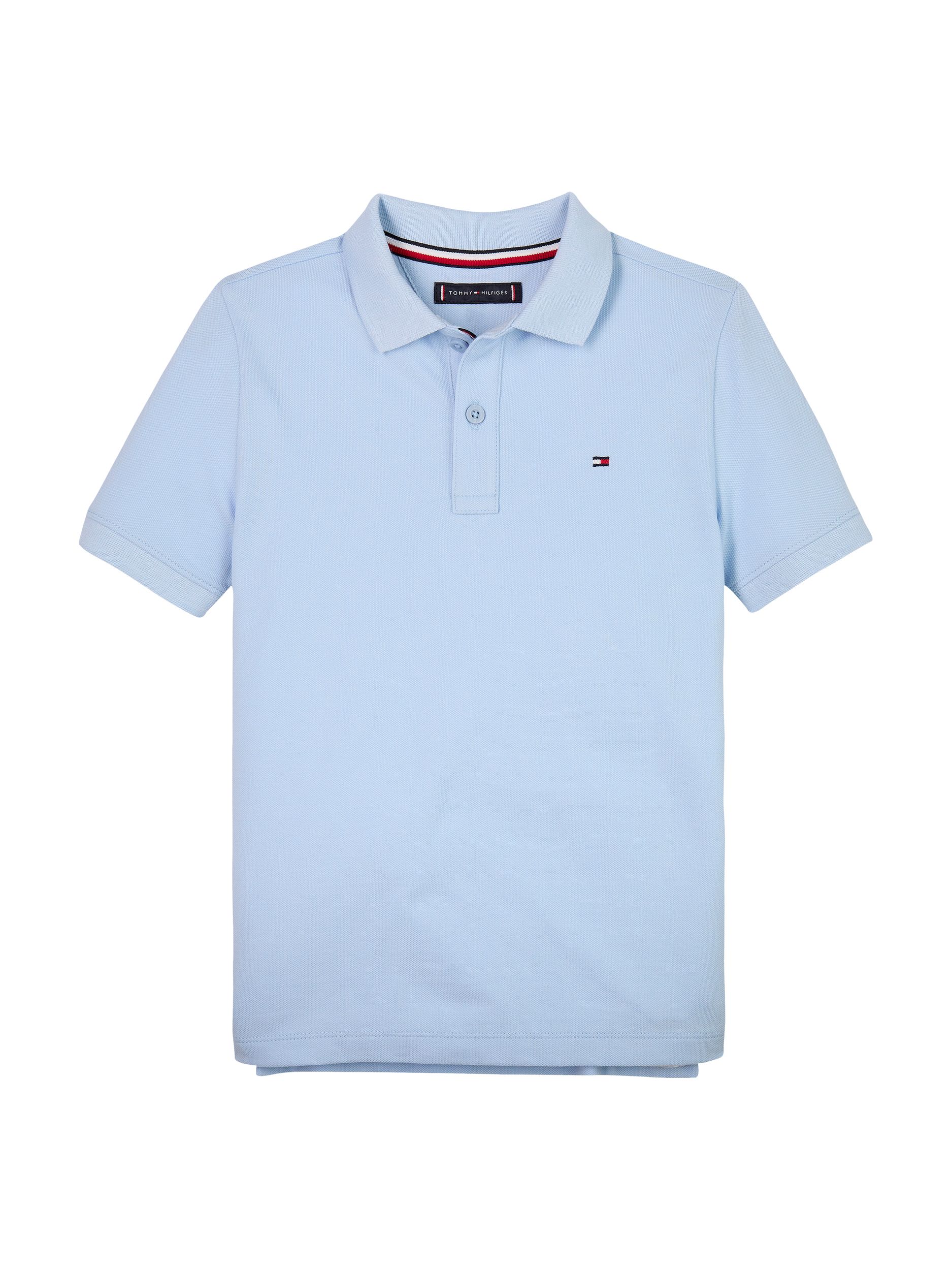 Tommy Hilfiger |  FLAG POLO SS | 176 | breezy blue