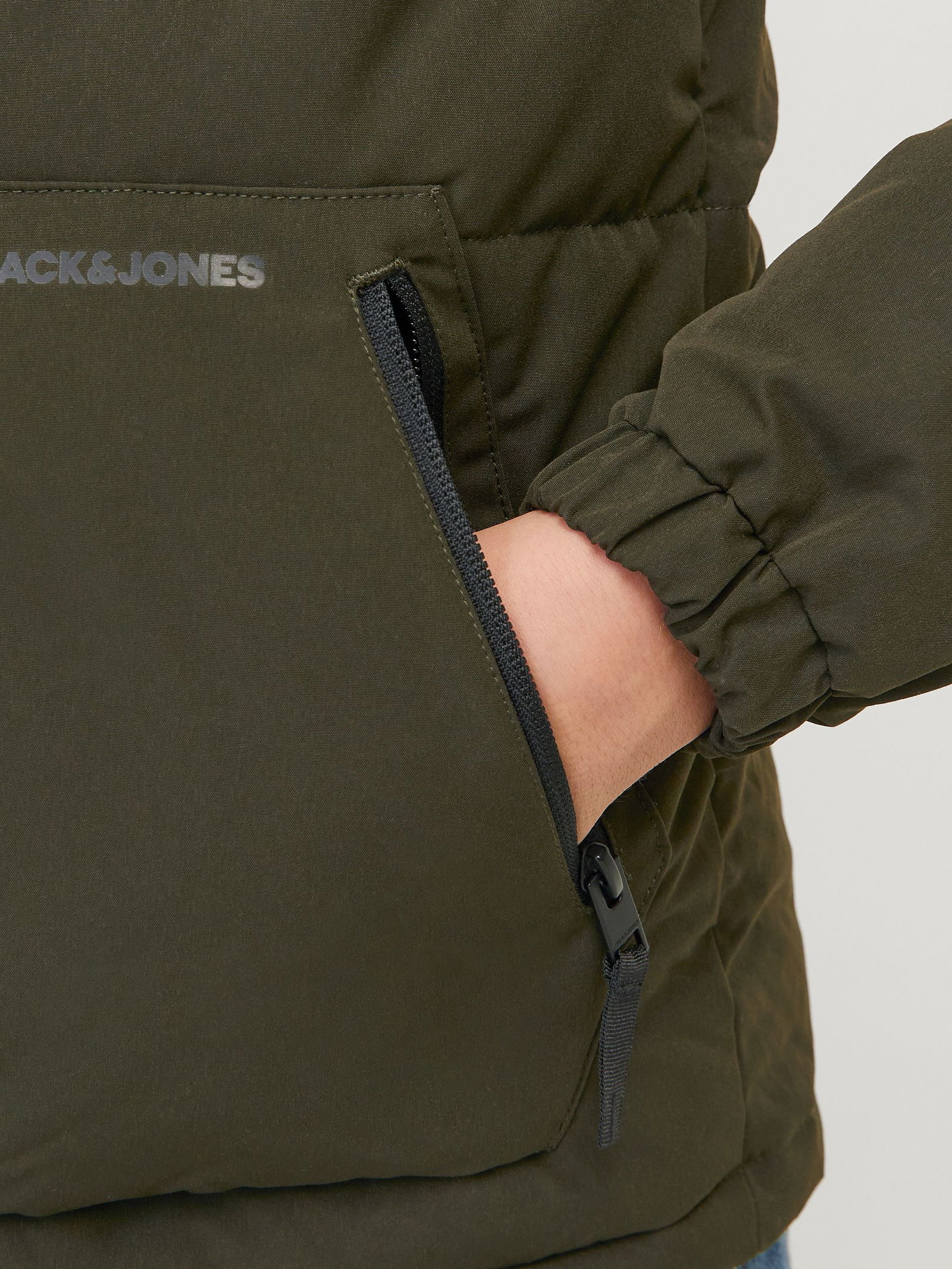 Jack&Jones | JJEOTTO PUFFER JACKET SN JNR | 140 | rosin