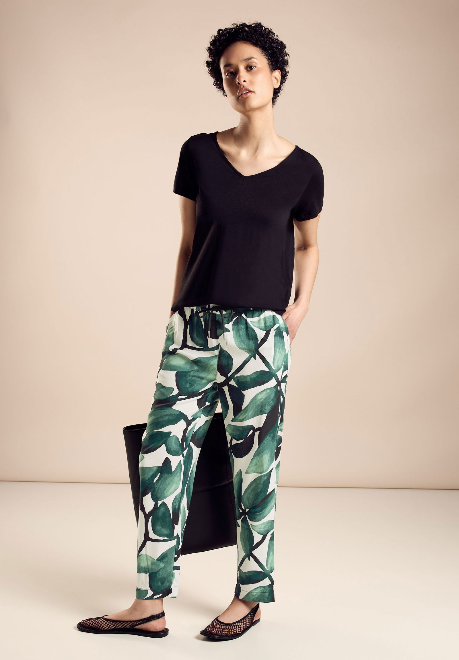 Street One | Street One 7/8-Hose | 42/28 | cool vintage green