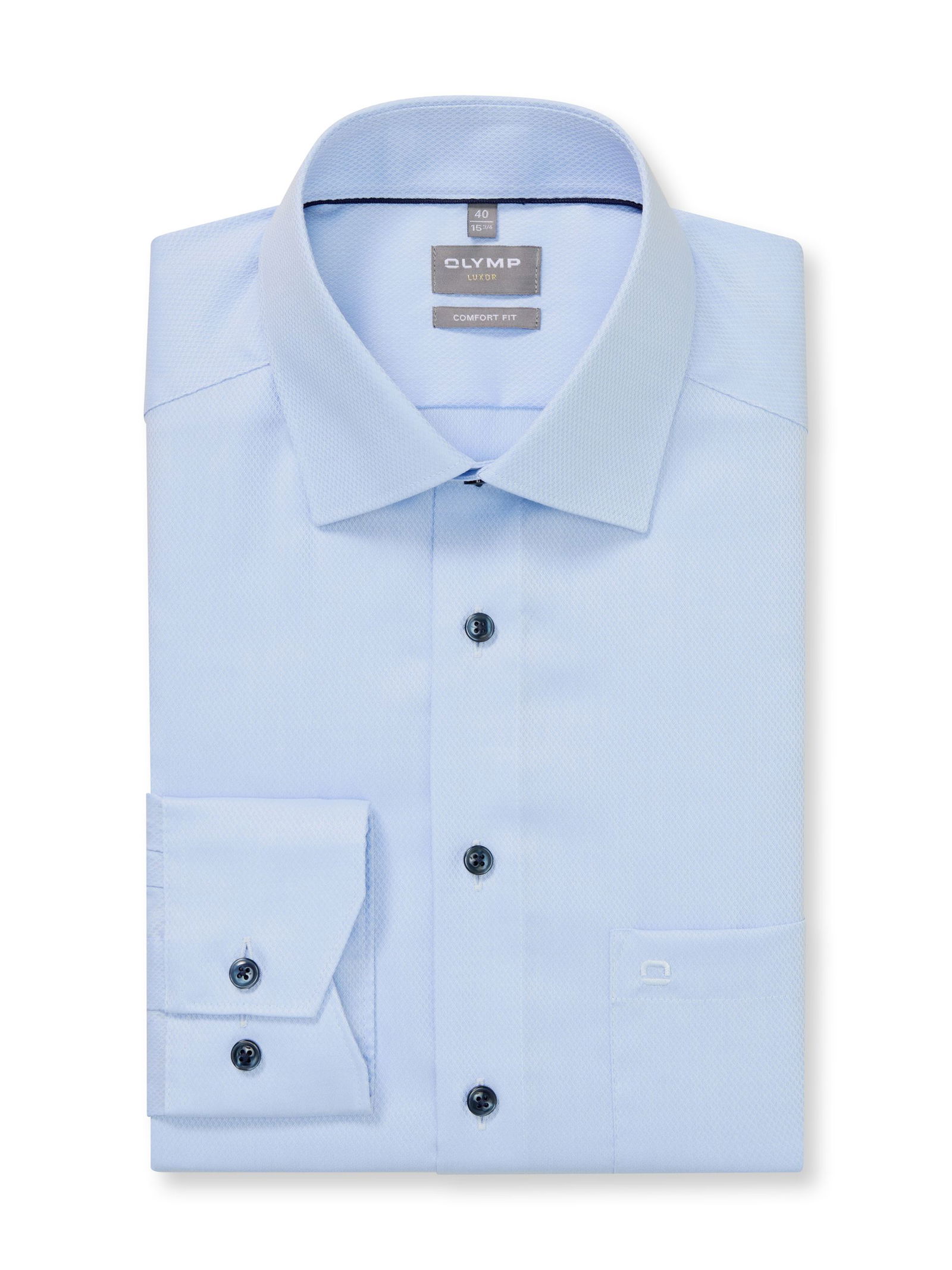 Olymp | Olymp Hemd Modern Fit | 46 | bleu