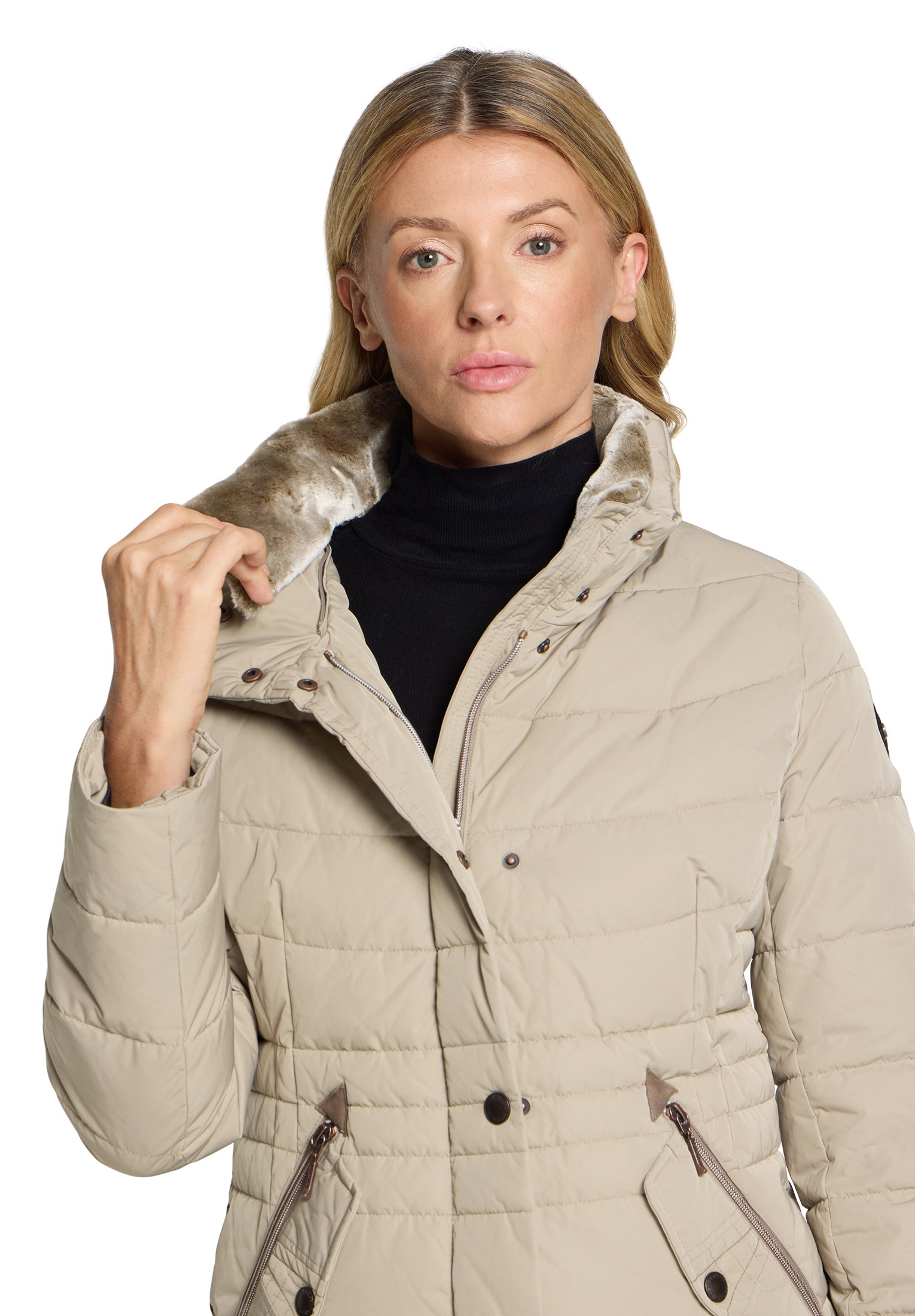 Jacke Watte, Toffee Cream #10