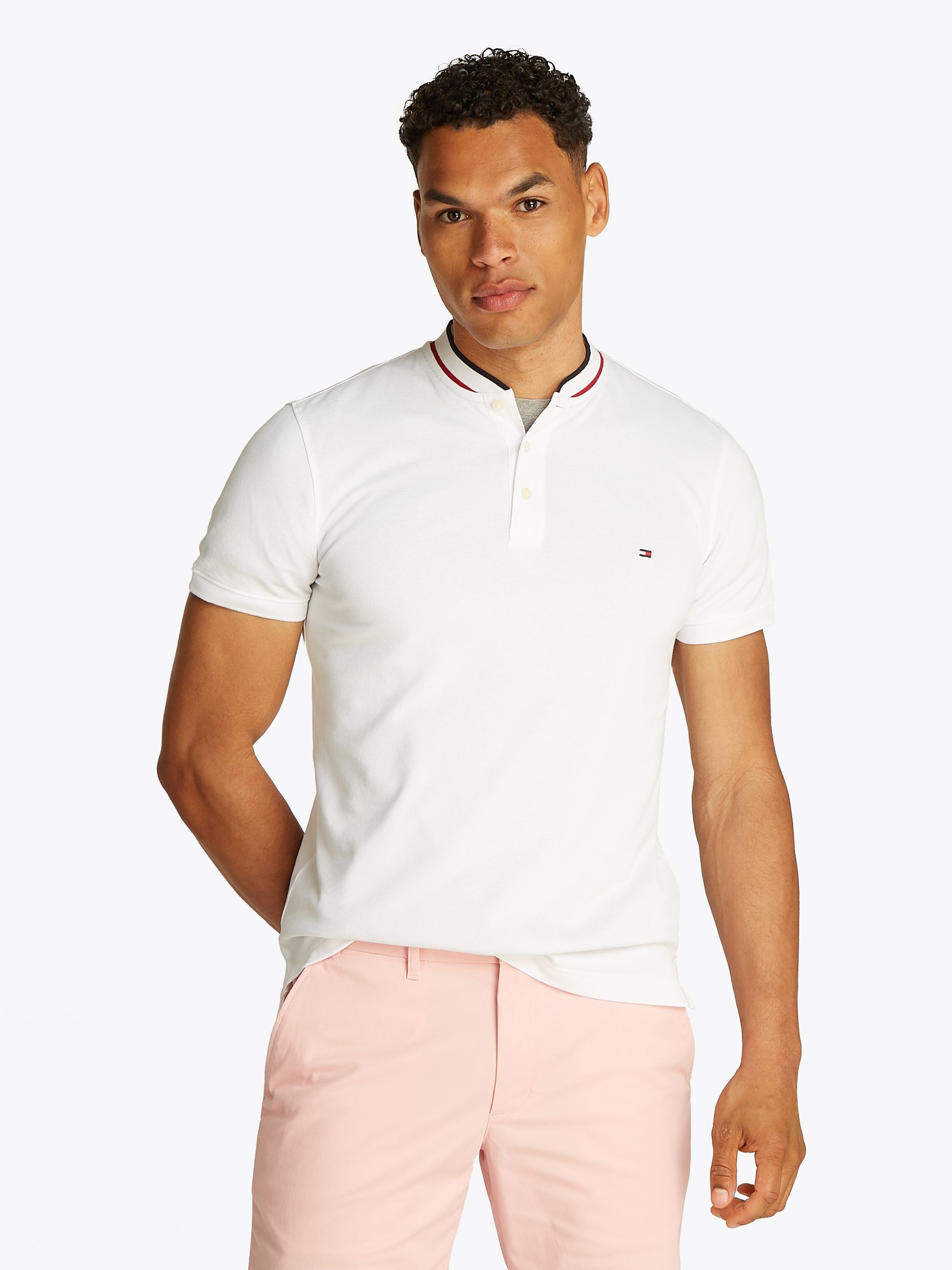 Tommy Hilfiger |  Tommy Hilfiger Poloshirt  | S | white