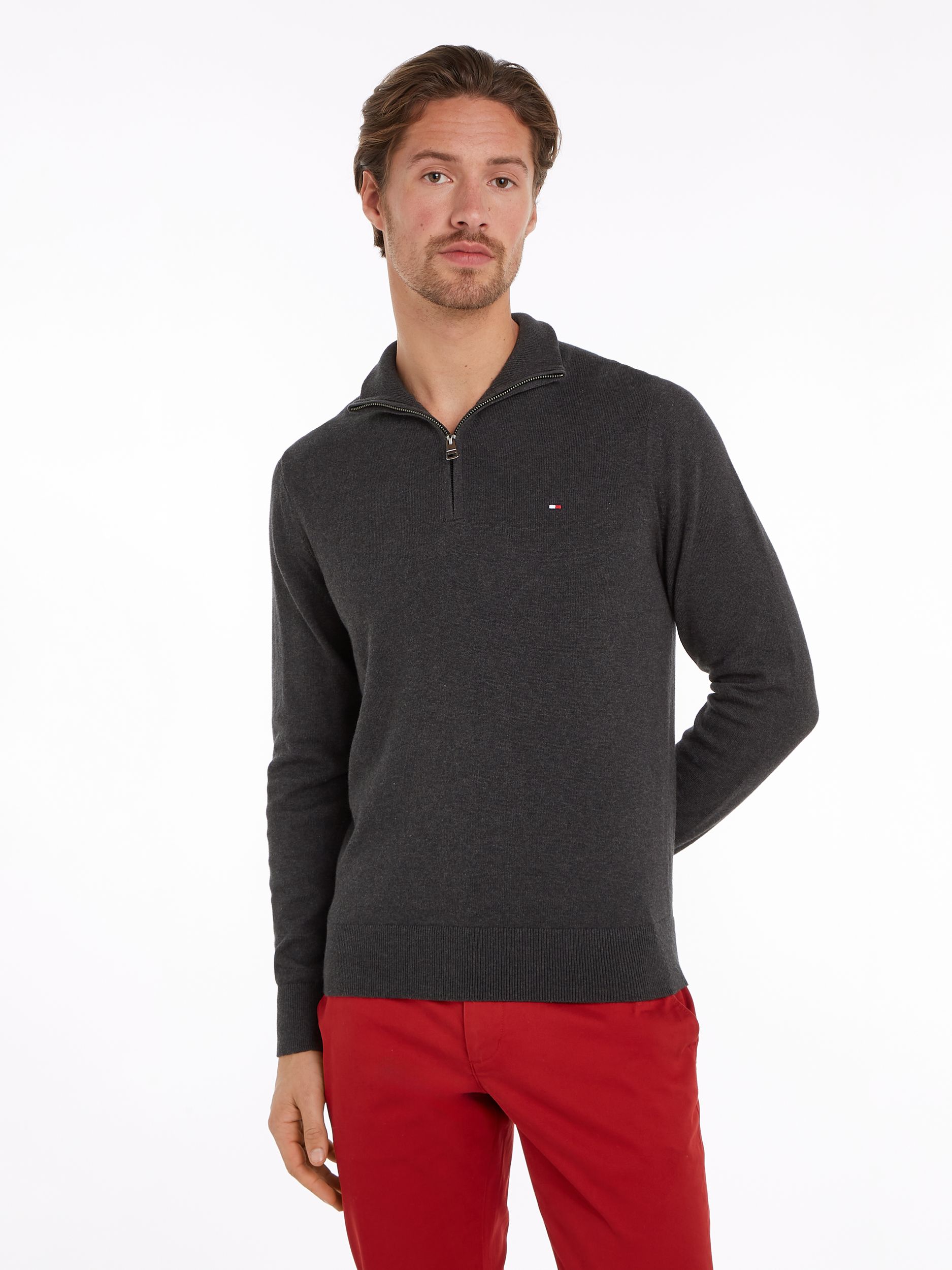 Tommy Hilfiger |  Tommy Hilfiger Rollkragenpullover  | XXL | dark grey heather