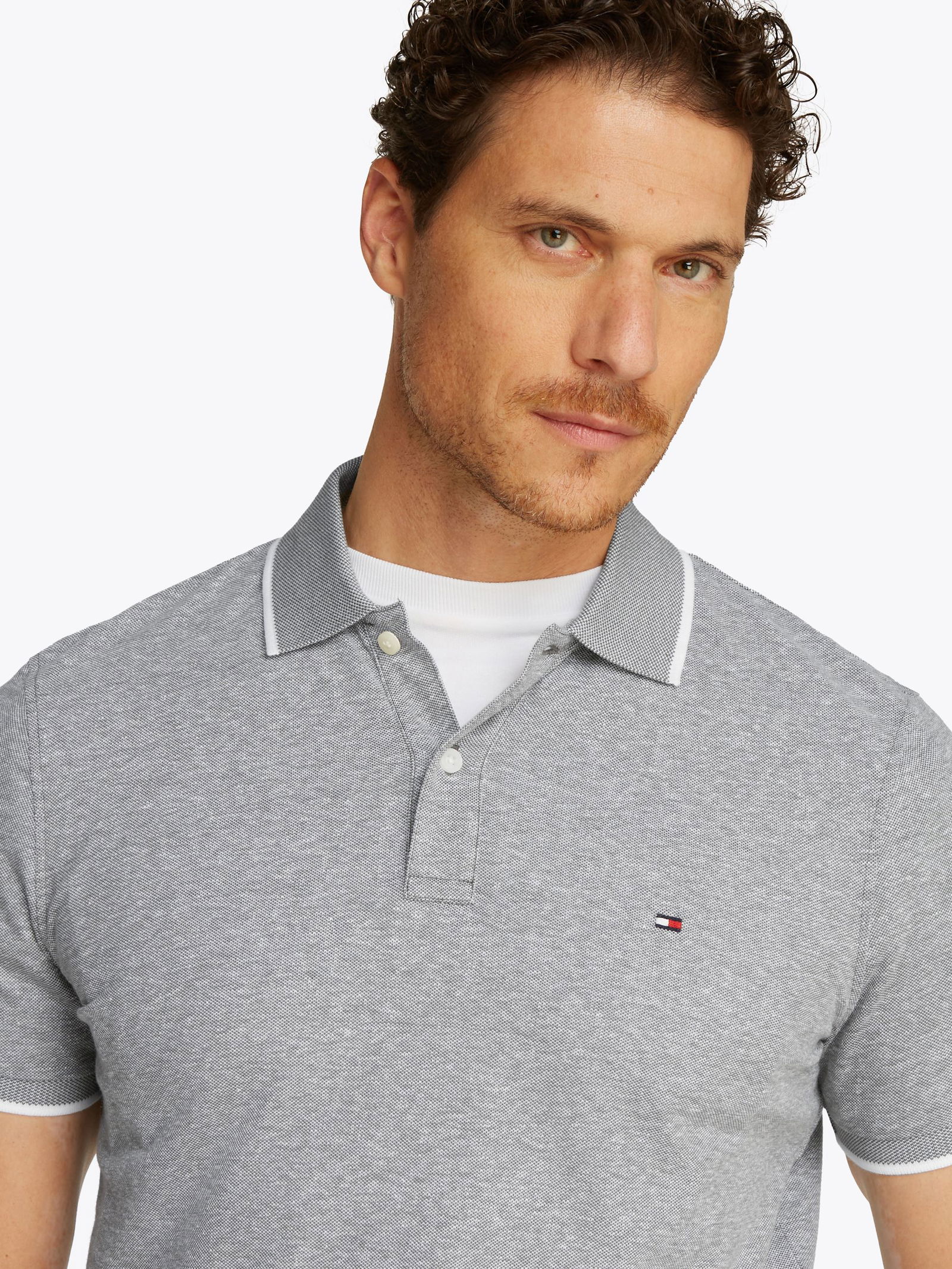 Tommy Hilfiger |  Tommy Hilfiger Poloshirt  | XXL | battle green