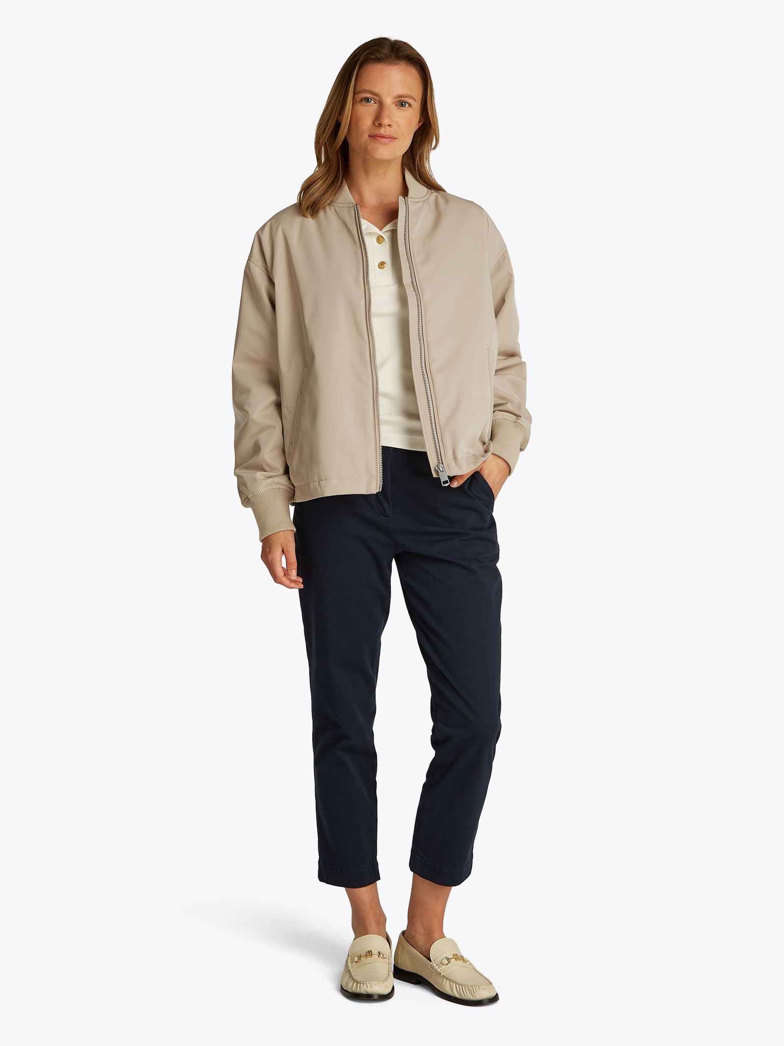Tommy Hilfiger |  Tommy Hilfiger Funktionsjacke  | S | sandalwood
