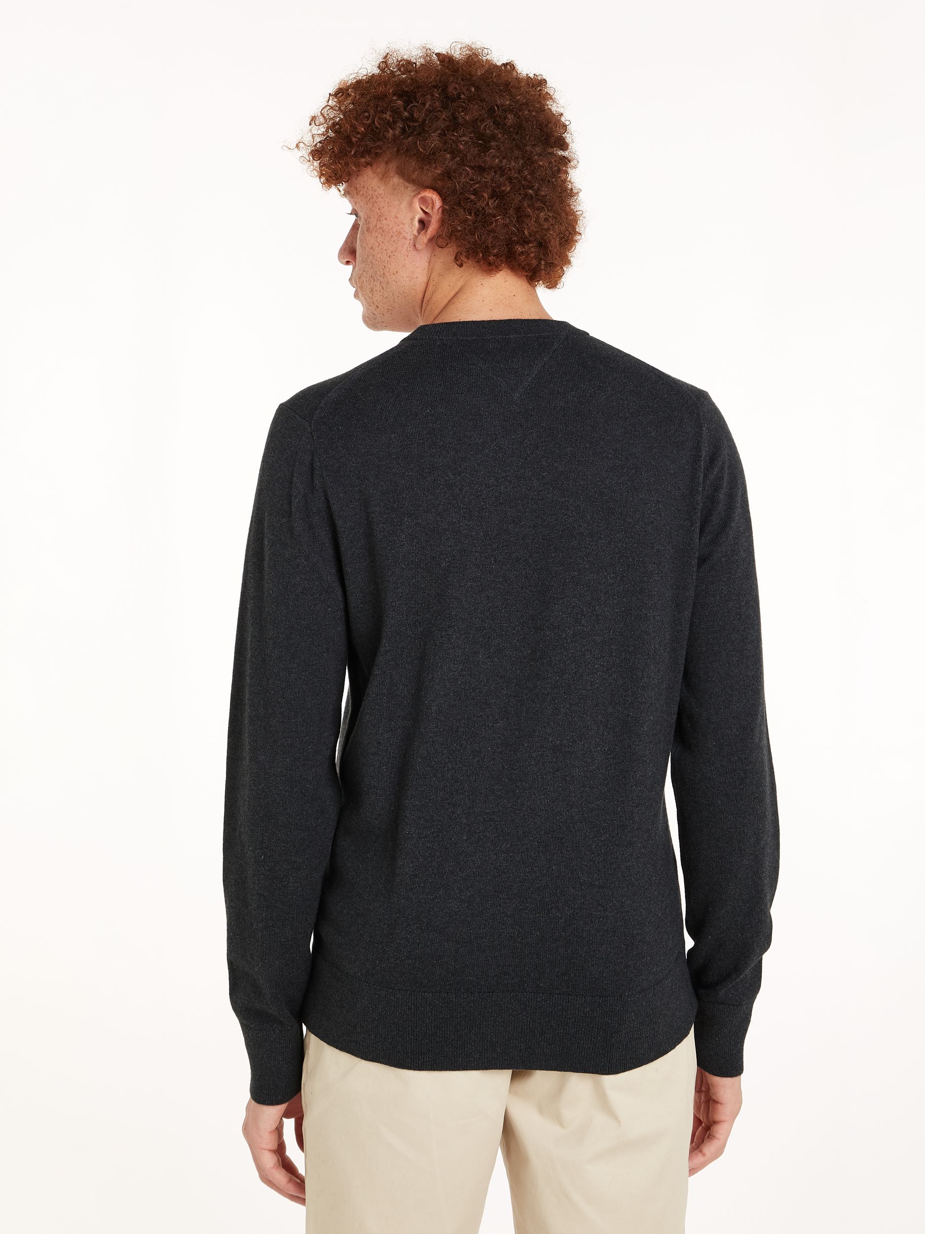 Tommy Hilfiger |  Tommy Hilfiger Pullover  | L | dark grey heather