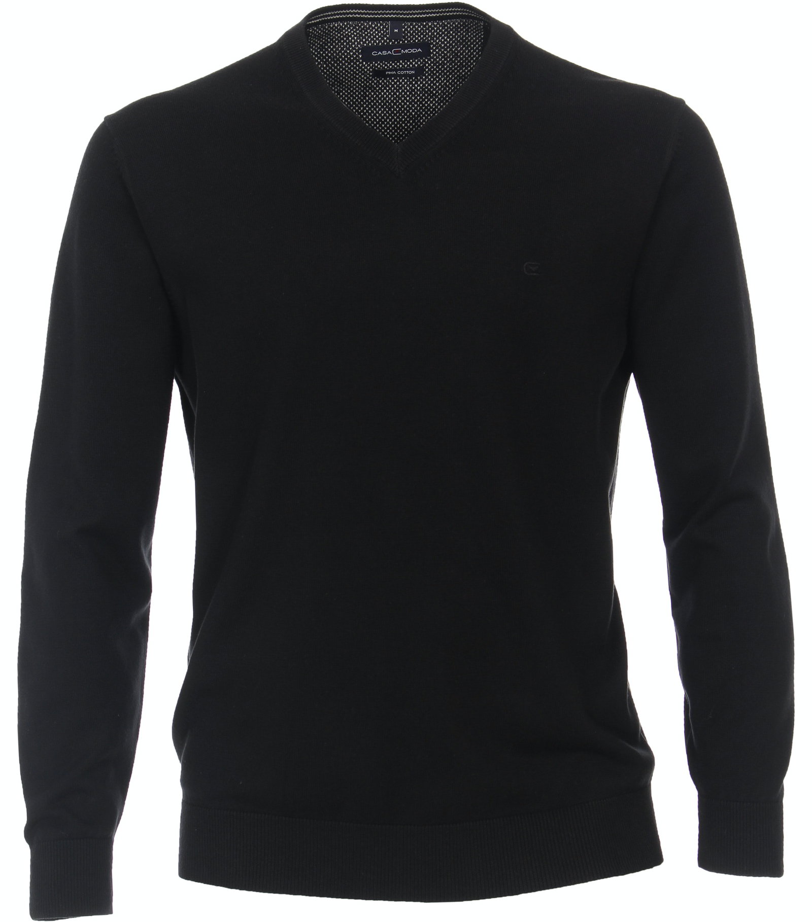 Pullover mit V-Ausschnitt uni 004430 #2