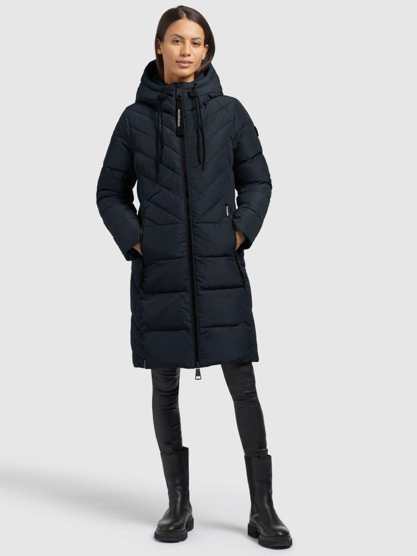 Khujo | Khujo Steppmantel | M | dunkelblau