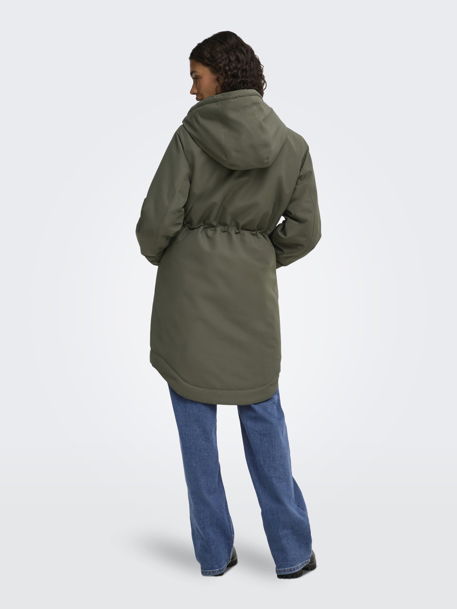 JDYVALENCIA PARKA COAT OTW SIJ, Chimera/FUR KELP #5