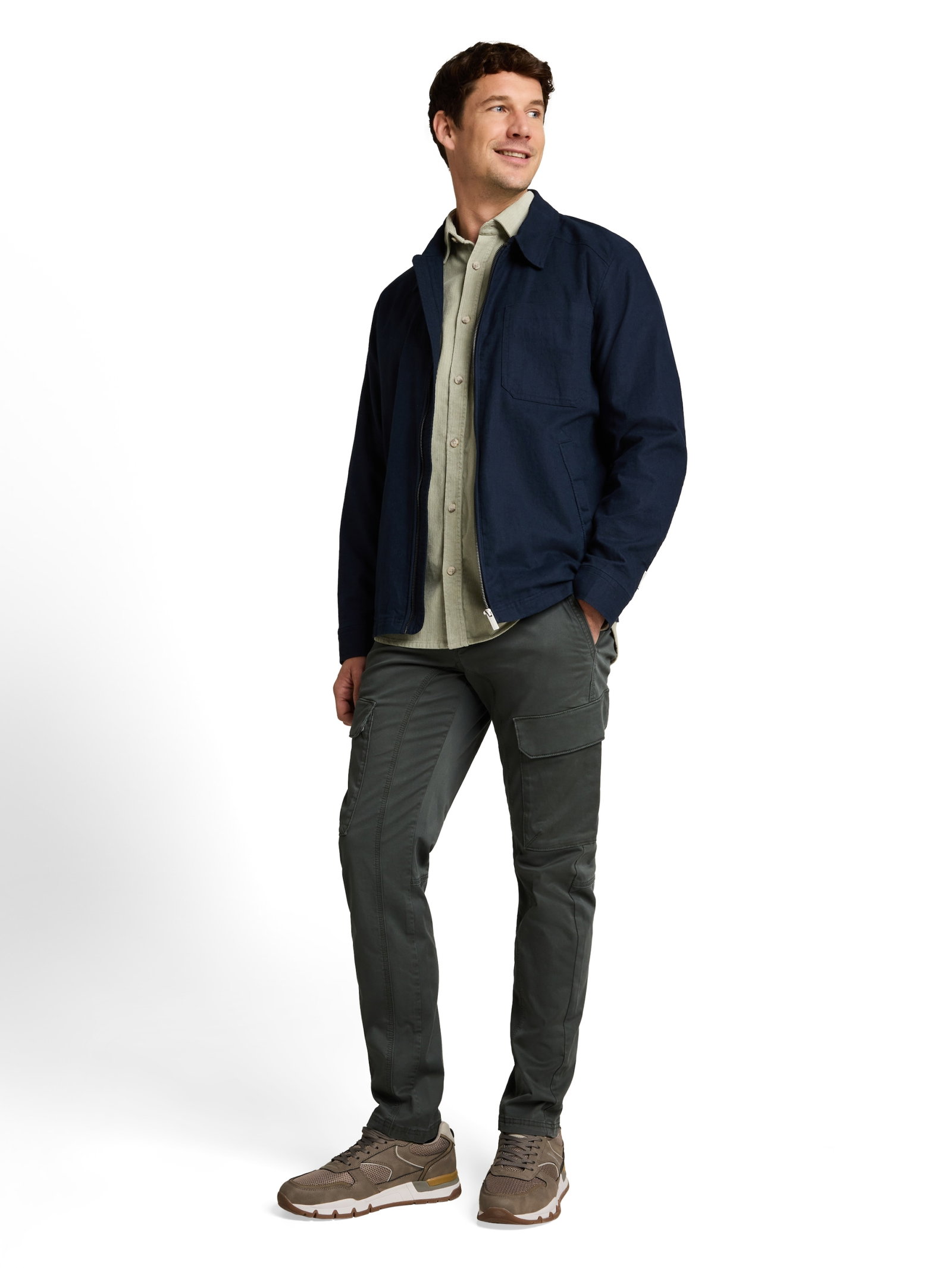 soft corduroy shirt, iron mint #7