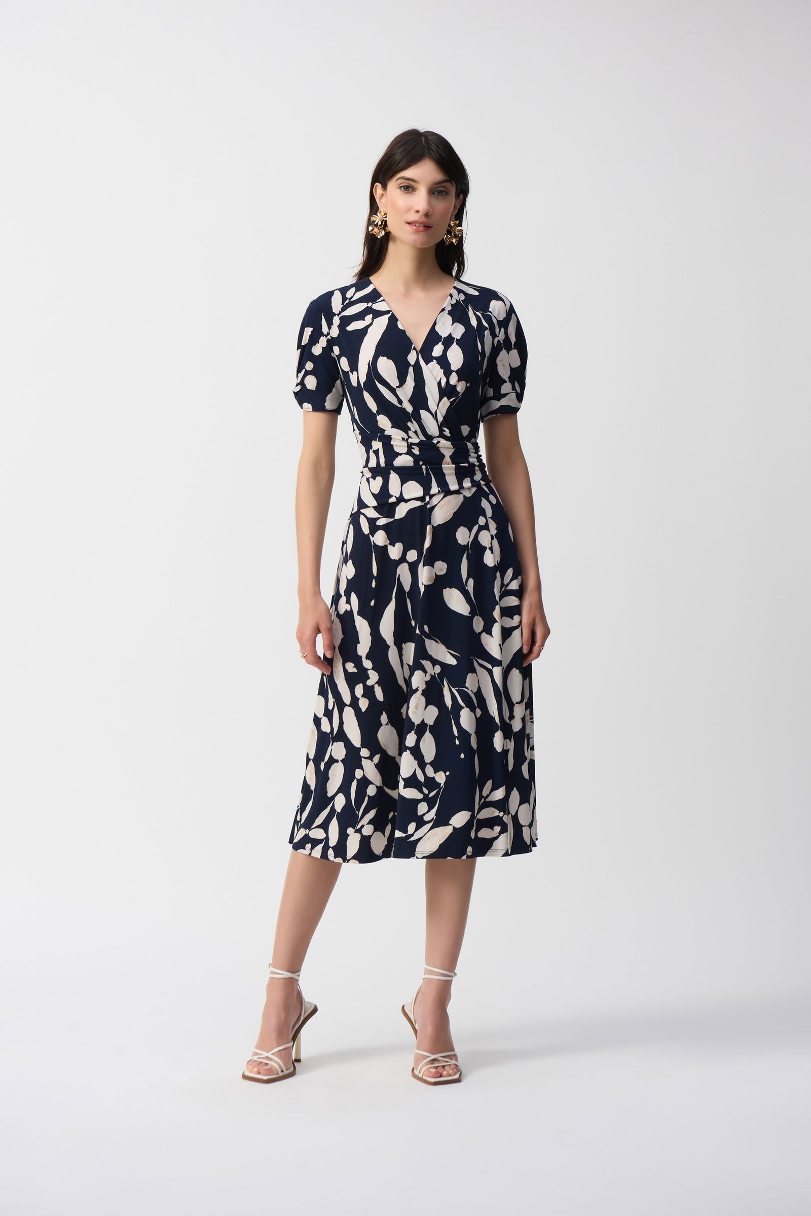 Joseph Ribkoff | Joseph Ribkoff Freizeitkleid | 46 | mitternachtsblau/beige