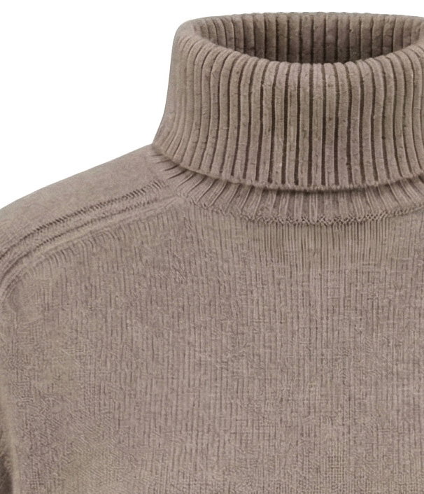 ROLLNECK MERINOWOOL *RWS, URBAN TAUPE #3