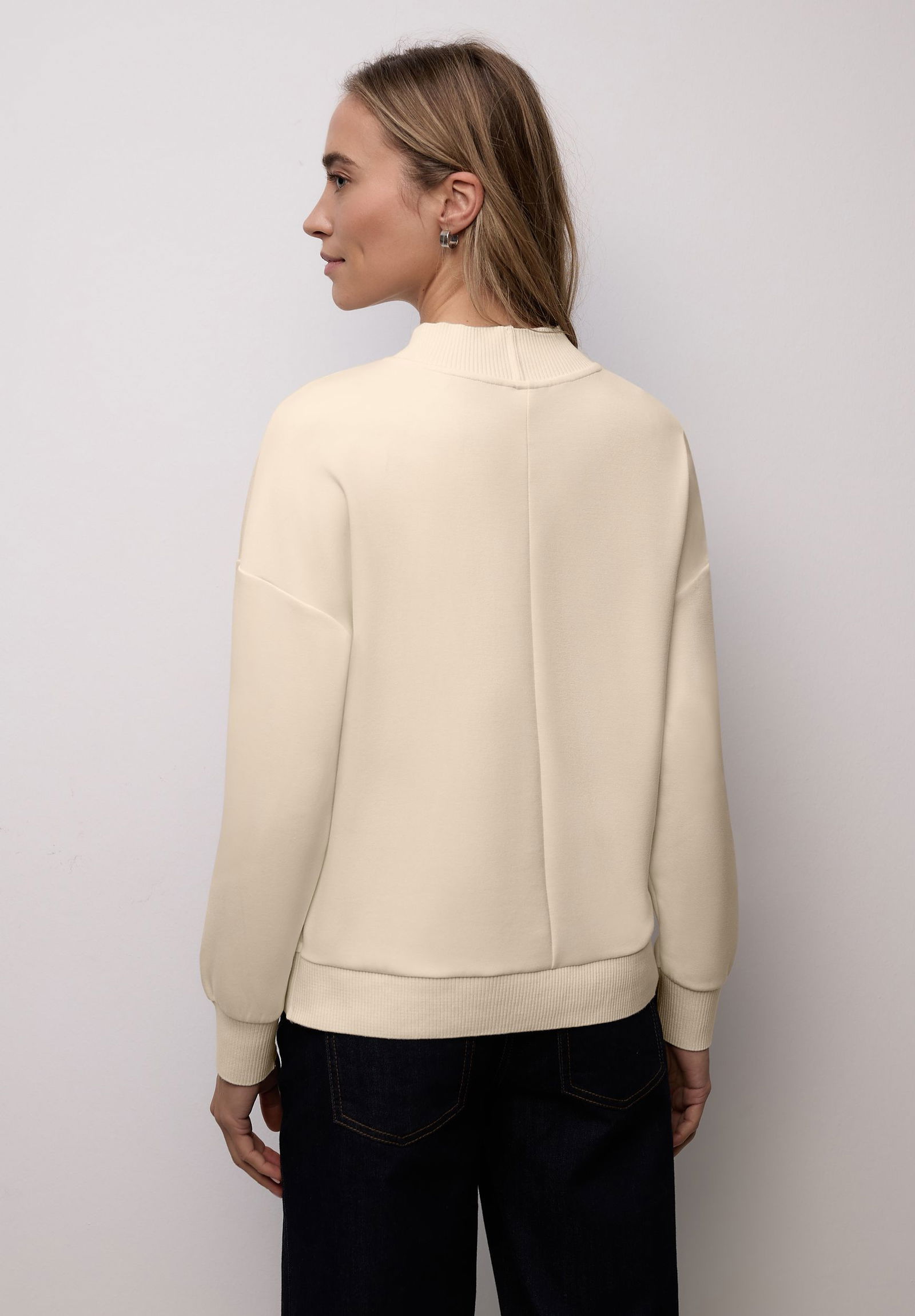 Street One |  Street One Sweatshirt  | 38 | soft beige