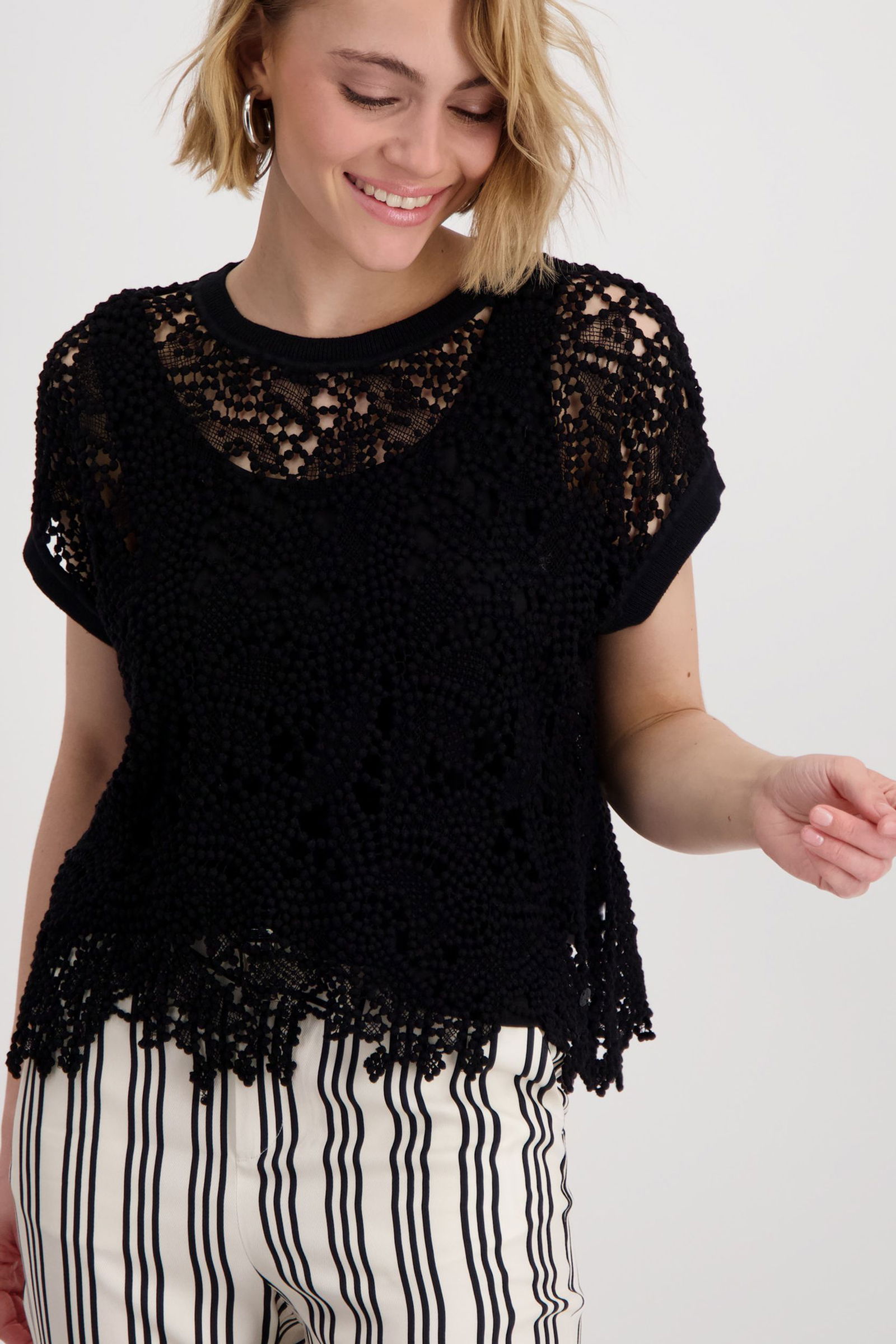 510513fe00db0cf6de11b495148e2d08 Monari |  Monari Pullover  | 42 | schwarz