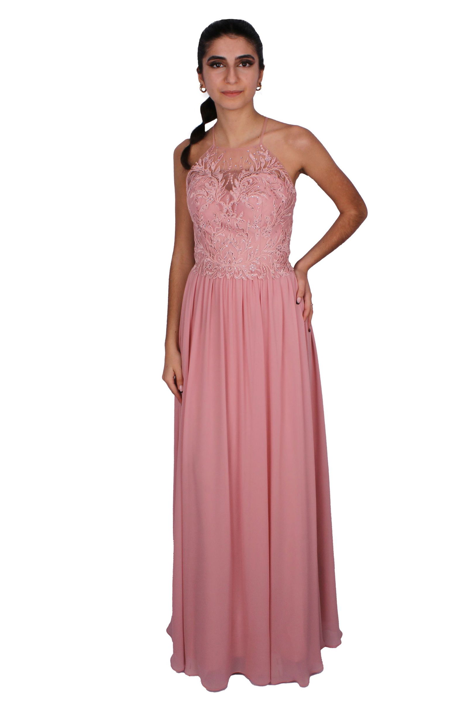 e76dbef2fbdd2c1a82c387e486905992 Mascara London Langes Kleid