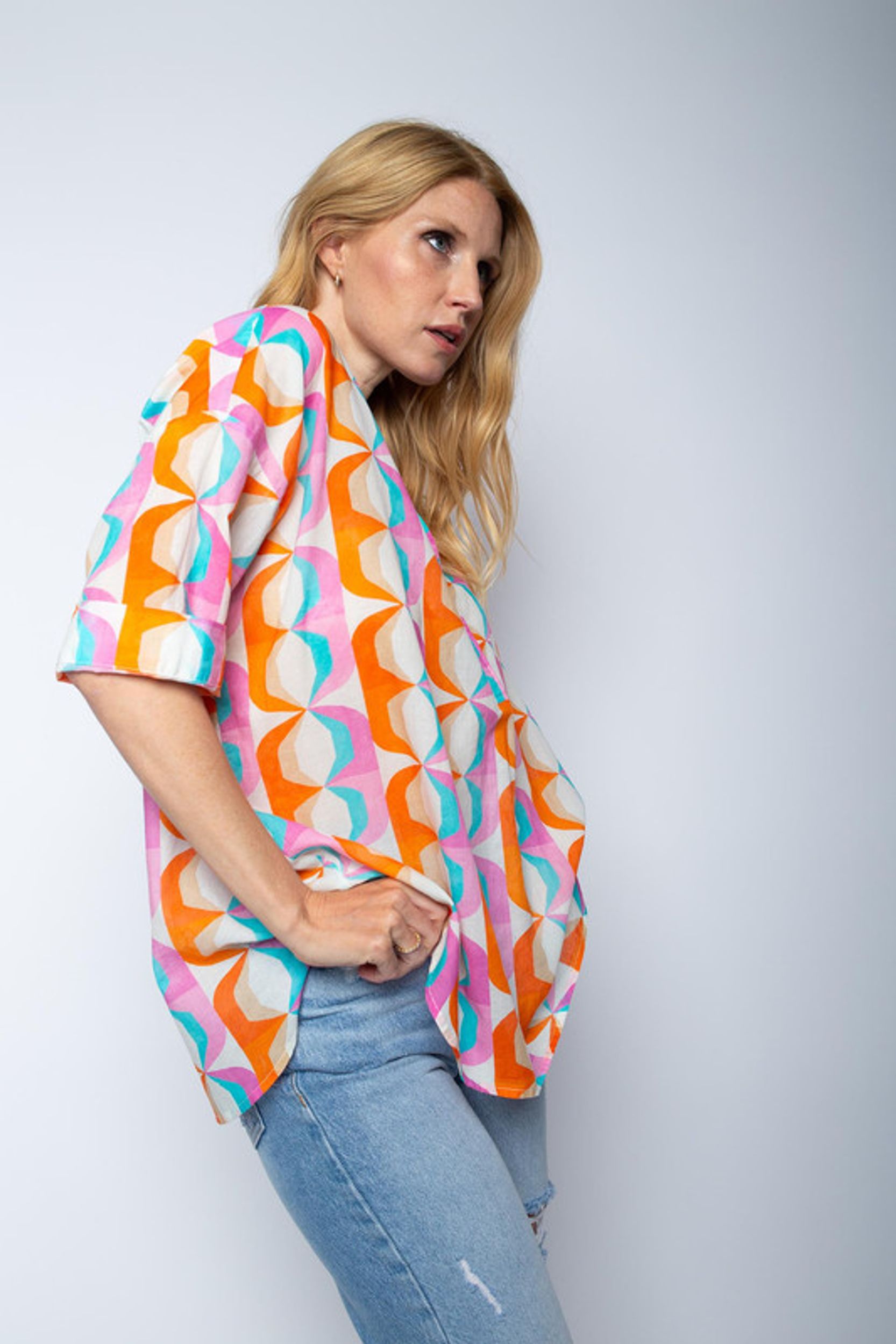 Emily van den Bergh |  Emily van den Bergh Druckbluse  | 42 | 1004_190