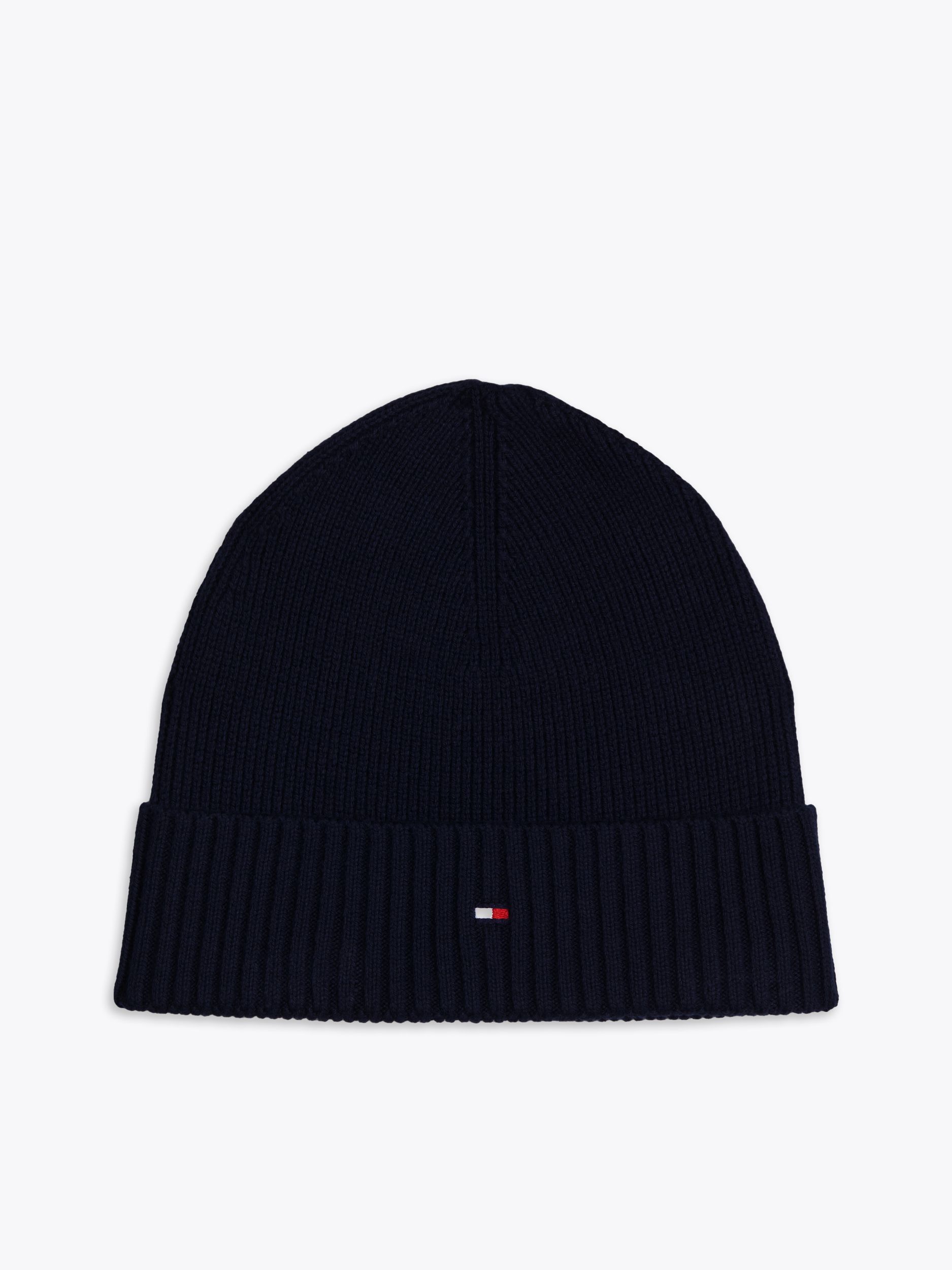 Tommy Hilfiger |  Tommy Hilfiger: FlagCotton Beanie | OS | space blue