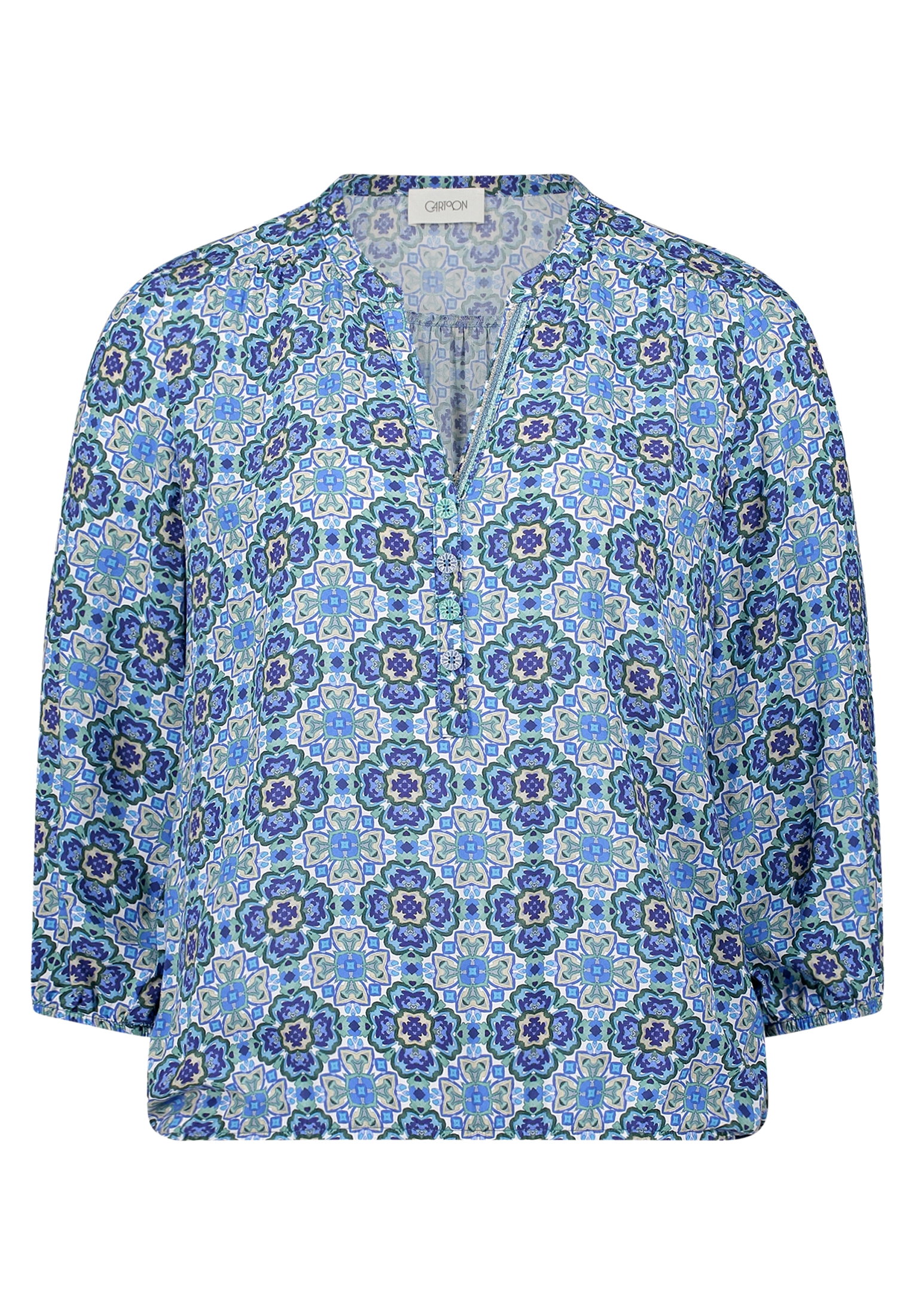 Cartoon Druckbluse #1