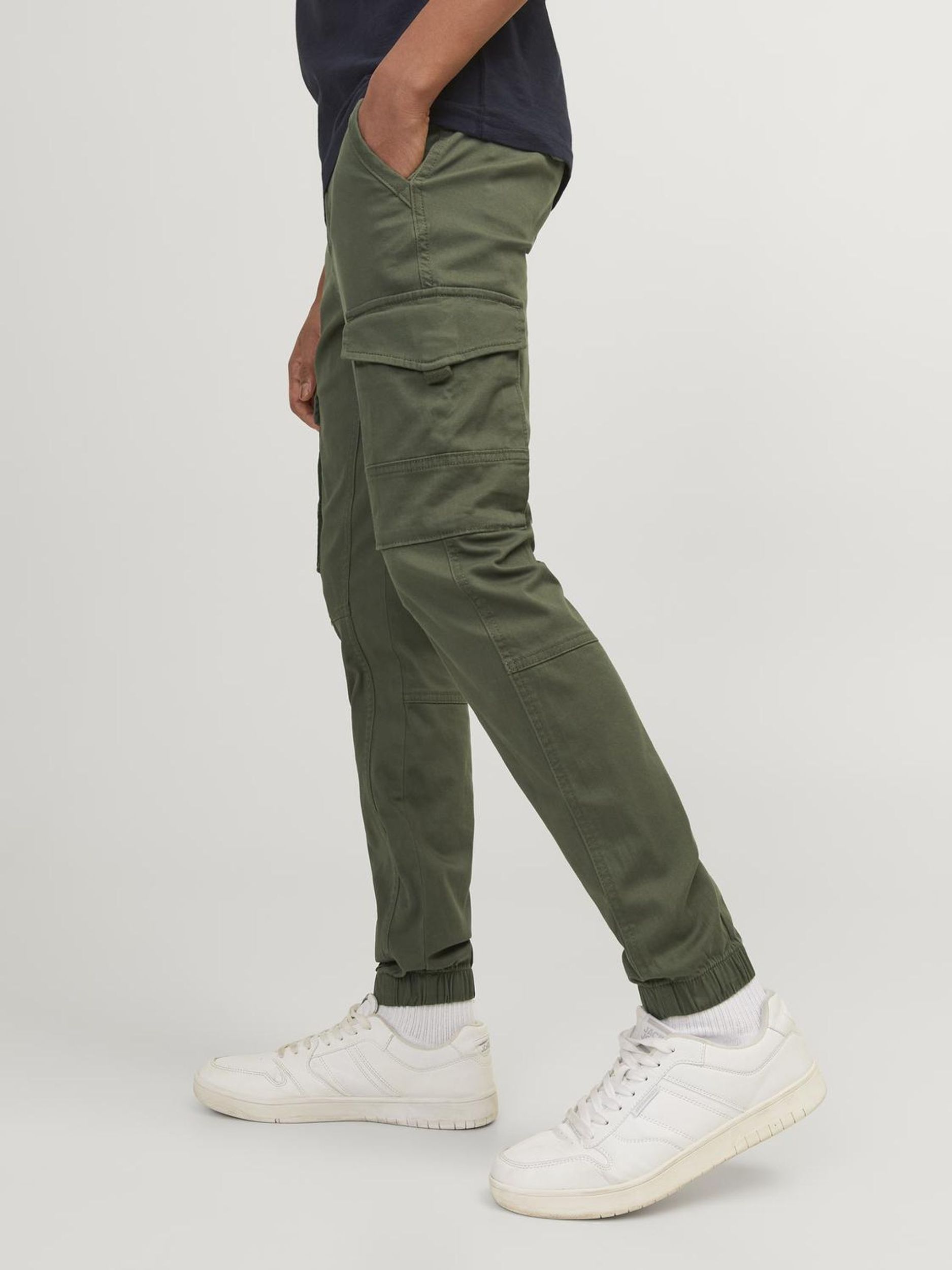 Jack&Jones |  JPSTPAUL JJFLAKE AKM 542 OLIVE NOOS JNR | 170 | olive night