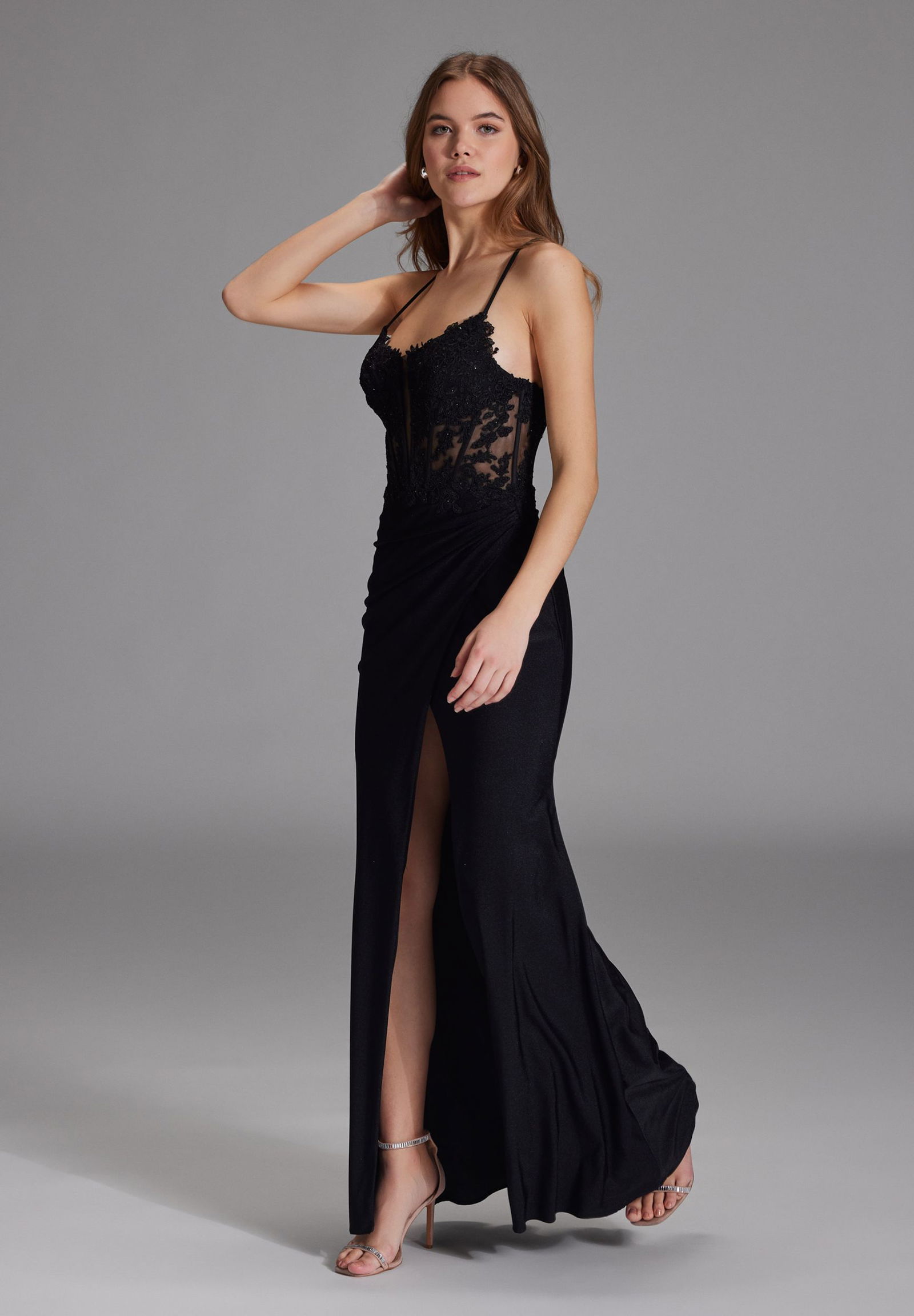 9474554a6728ce1c309e72177dc8c1ea Hey Kyla |  Hey Kyla Langes Kleid  | 40 | black