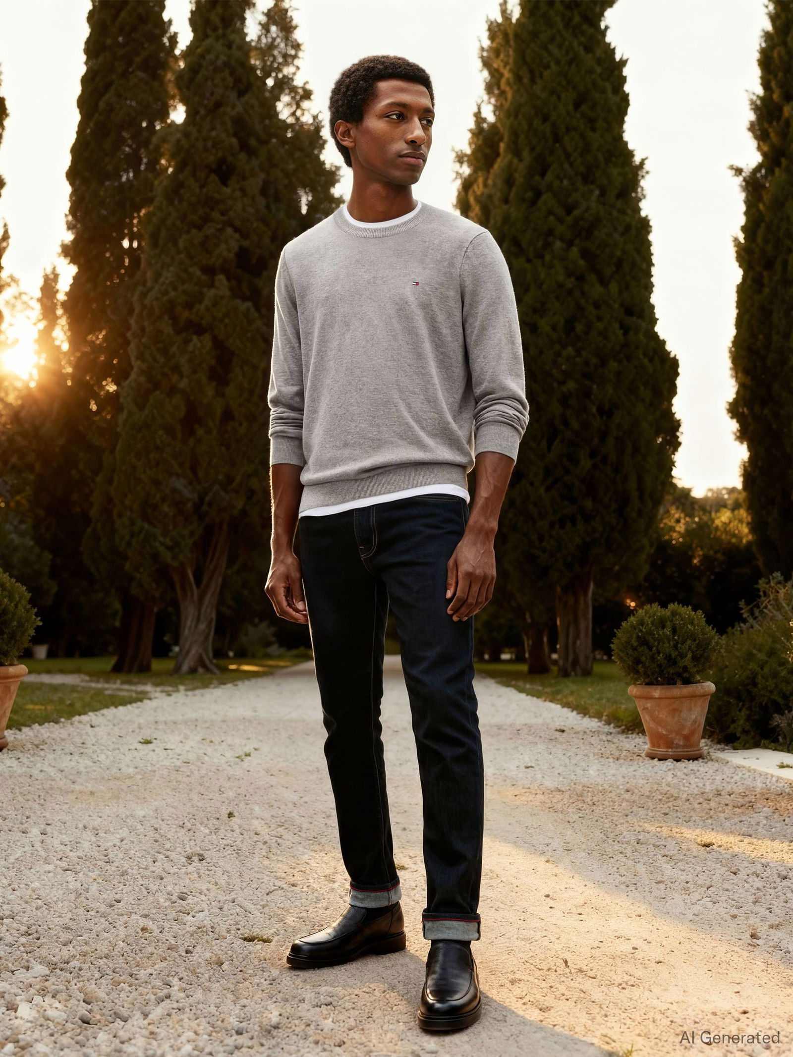 Tommy Hilfiger |  Tommy Hilfiger Pullover  | XXXL | medium grey heather