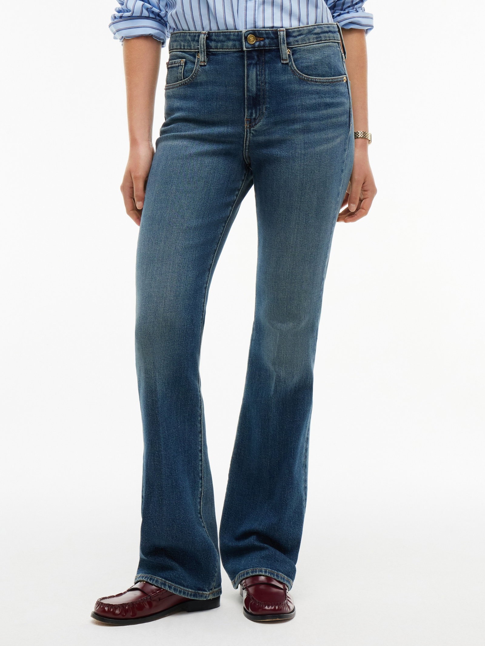 SKYE MID RISE BOOTCUT ESSENTIAL, DENIM #2
