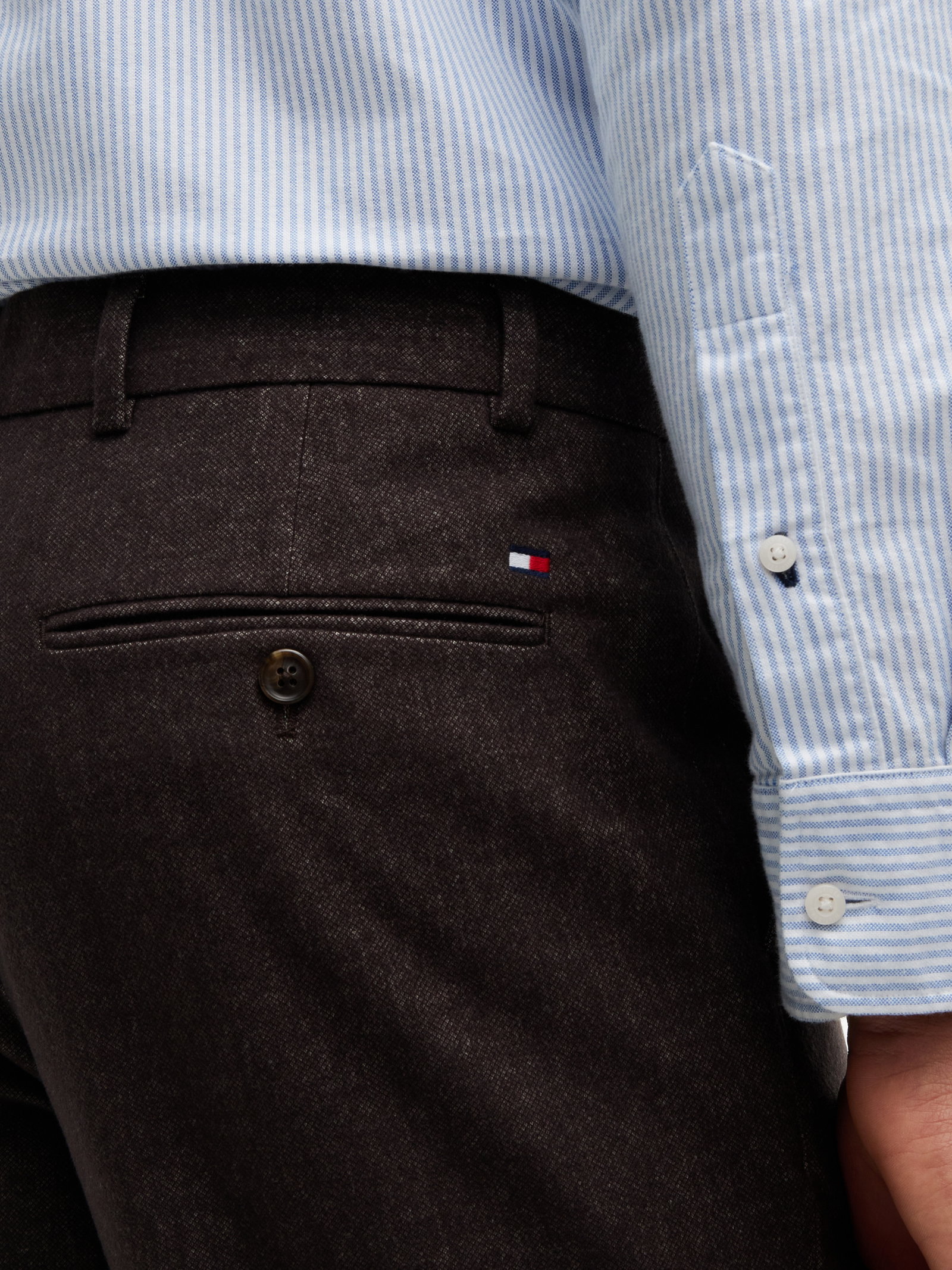 DENTON BRUSHED MARL, BROWN #5