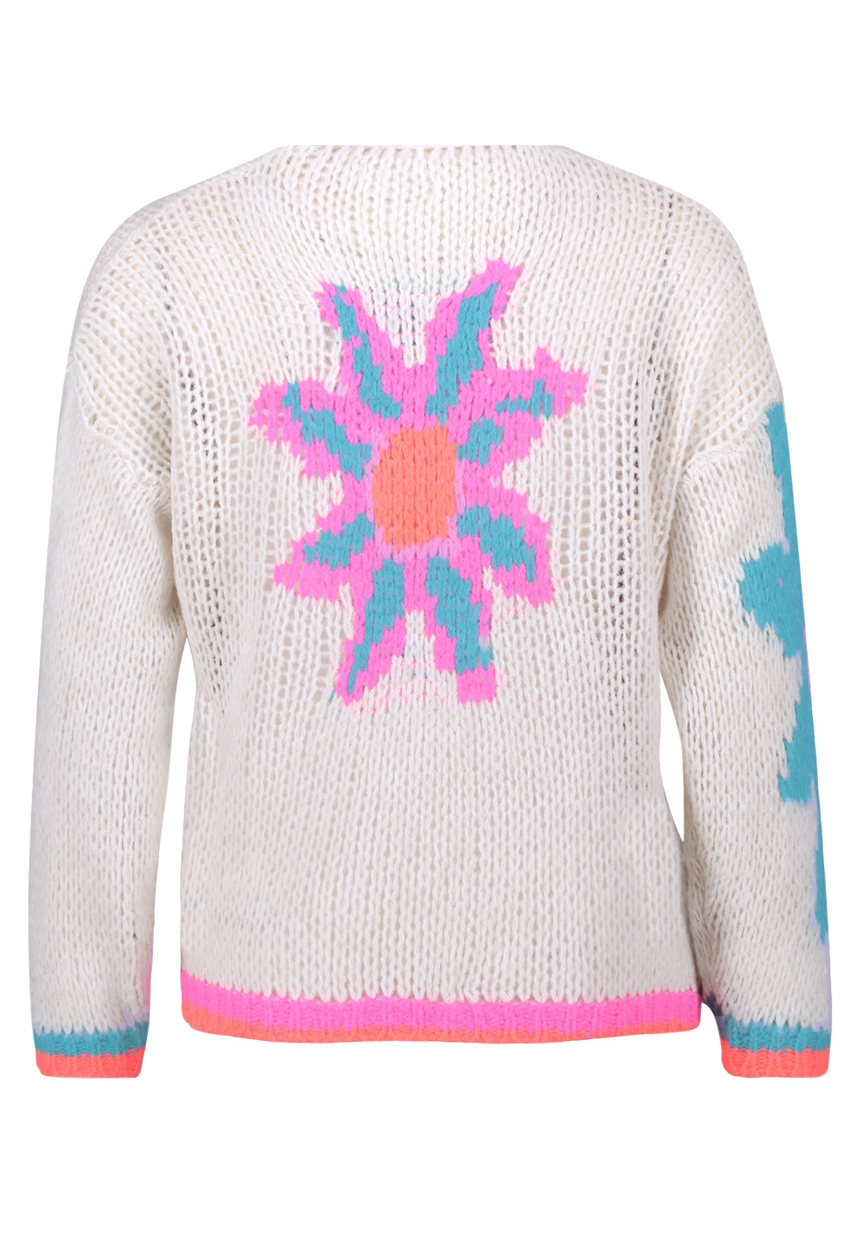 Cartoon |  Cartoon Strickjacke | Cardigan  | 38 | cream/pink