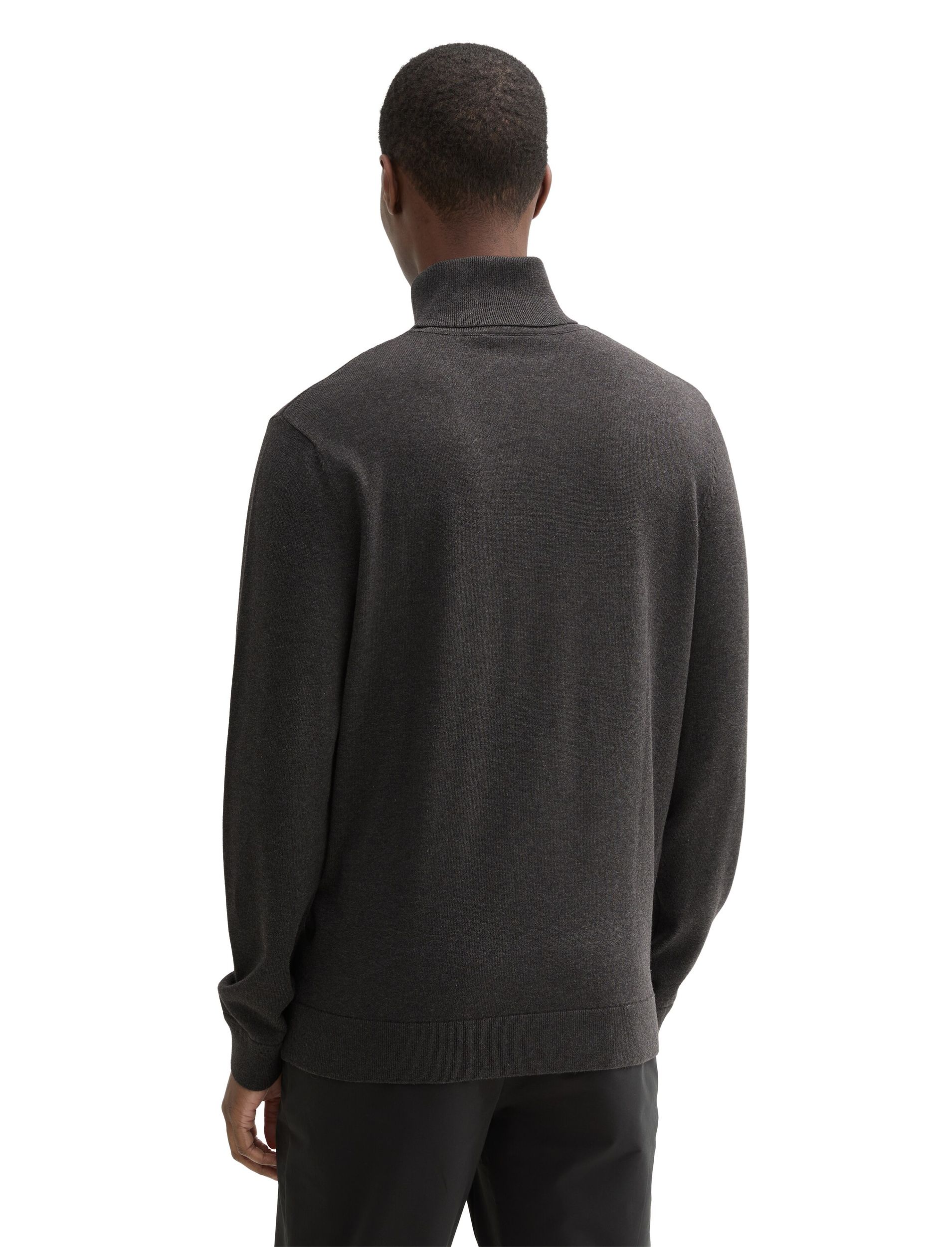 Tom Tailor |  Tom Tailor Pullover  | XL | black grey melange