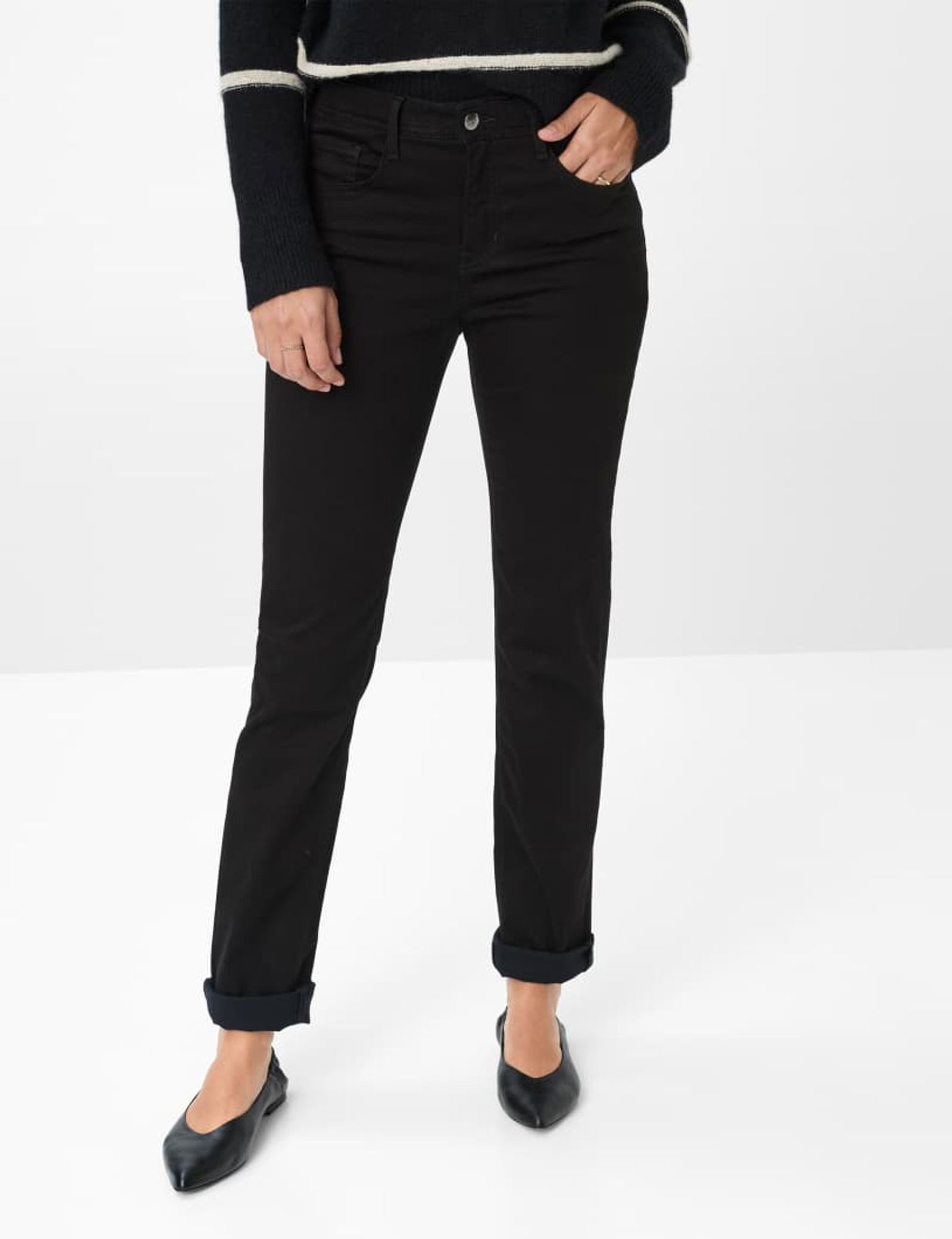 Brax | Brax Mom Jeans | 44 | black