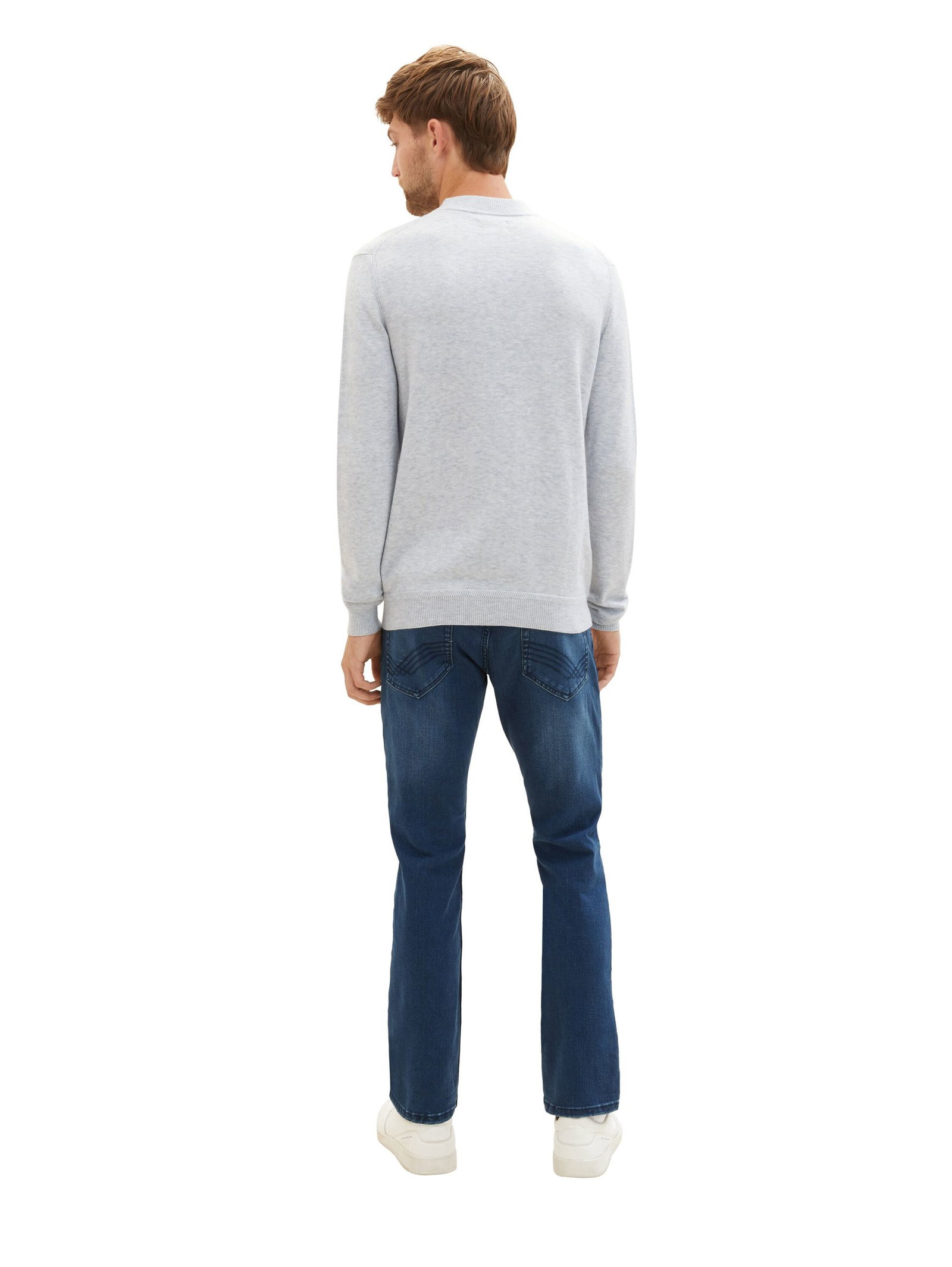 Tom Tailor | Josh Regular Slim Jeans | 33/36 | mid stone blue black denim