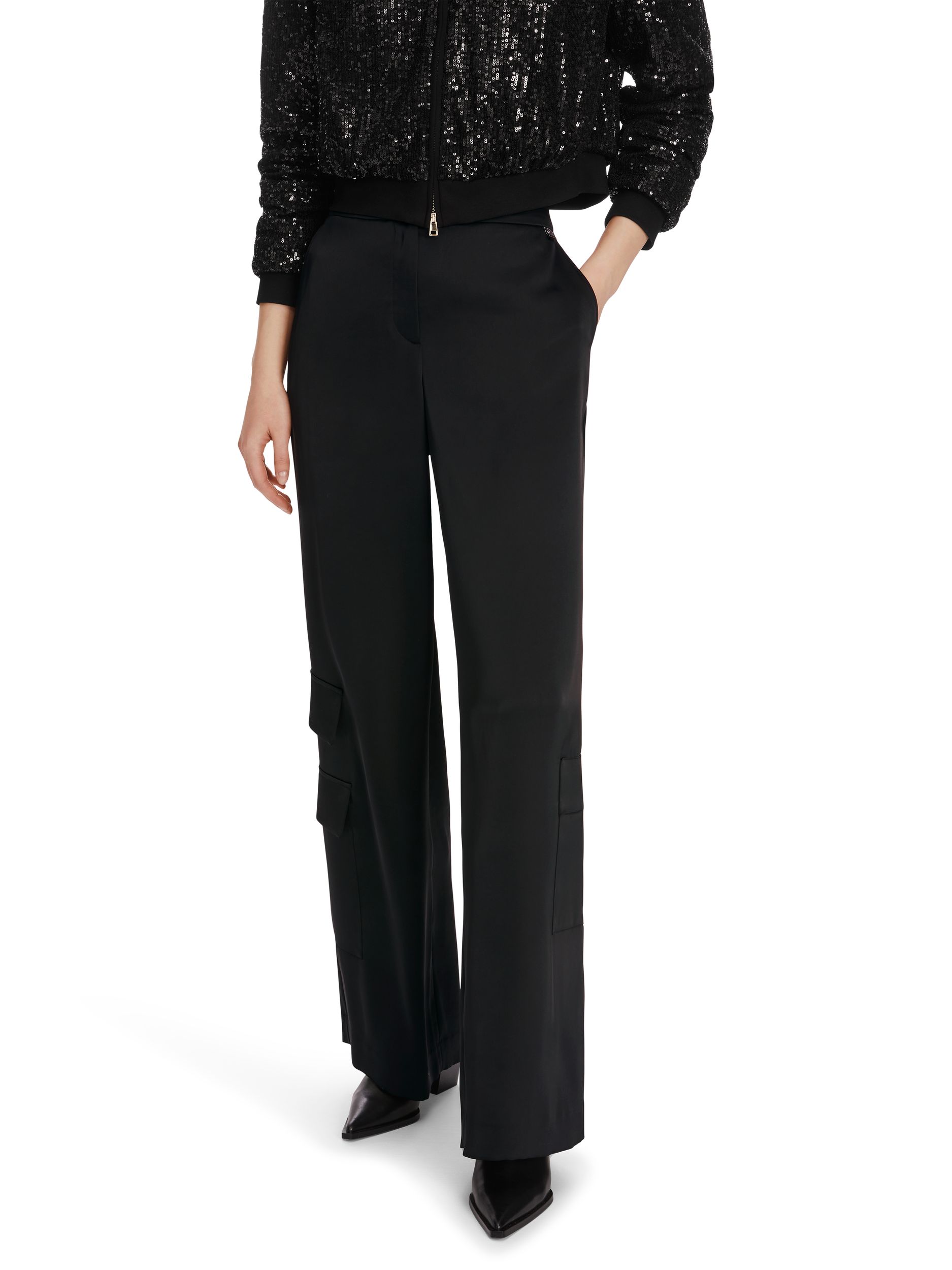 Marc Cain Pants |  Marc Cain Pants Schmale Hose  | 36 | black